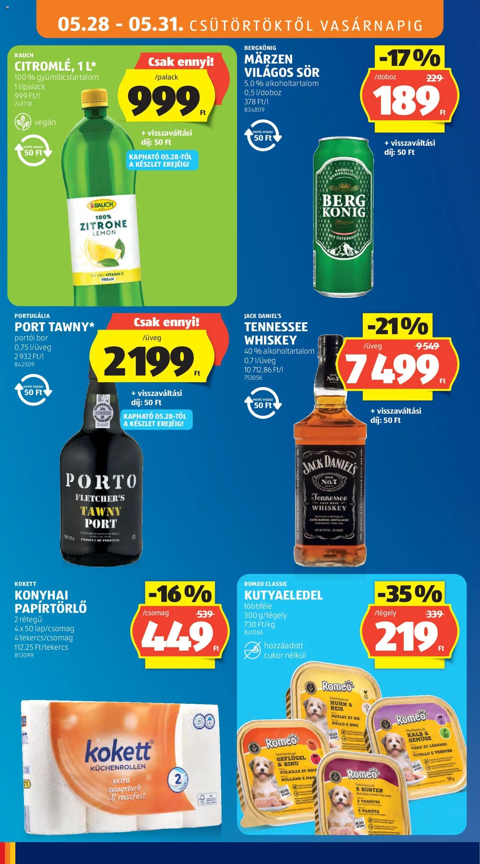 Aldi újság 2026.05.28. Aldi akciós újság (2026-05-28 - 2026-06-03)