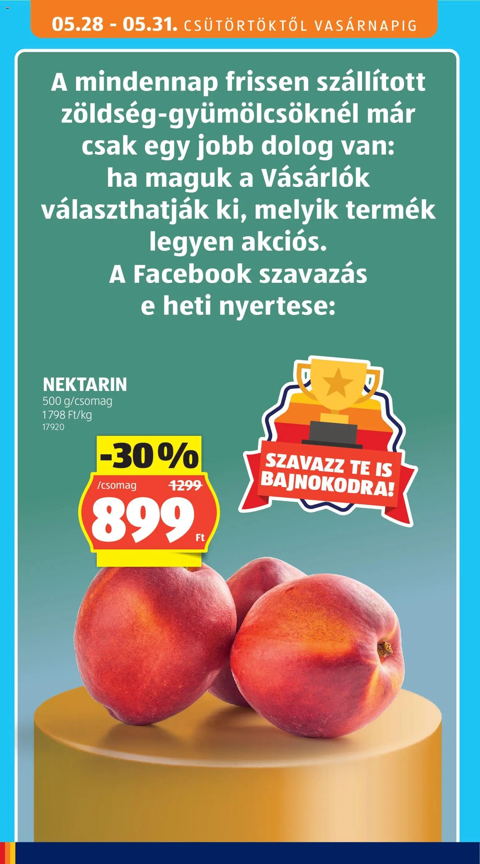 Aldi újság 2026.05.28. Aldi akciós újság (2026-05-28 - 2026-06-03)