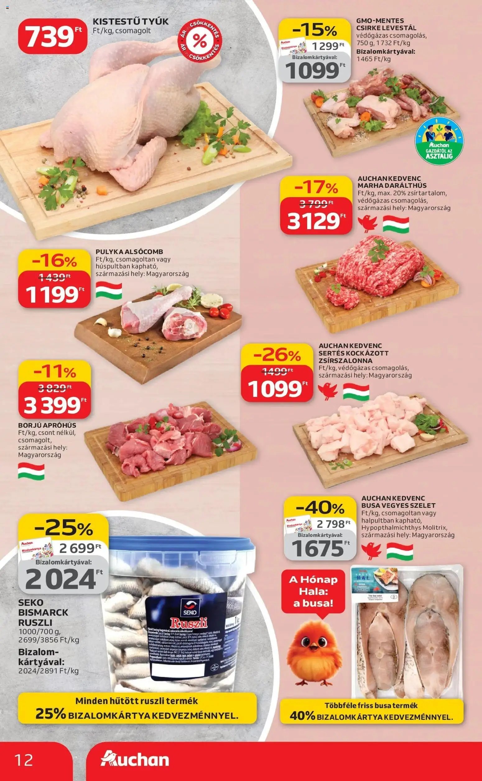 Auchan újság 2026.02.19. Szolnok Akciós újság Auchan (2026-02-19 - 2026-02-25)