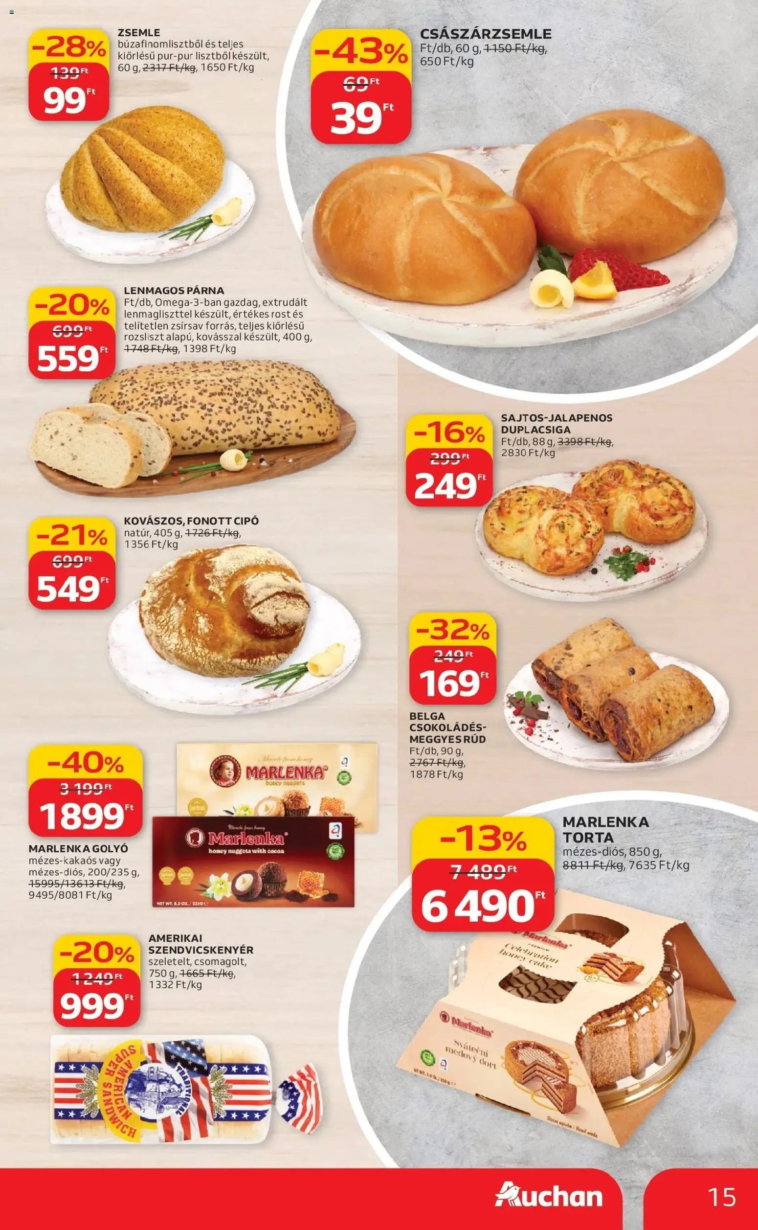 Auchan újság 2026.02.19. Szolnok Akciós újság Auchan (2026-02-19 - 2026-02-25)