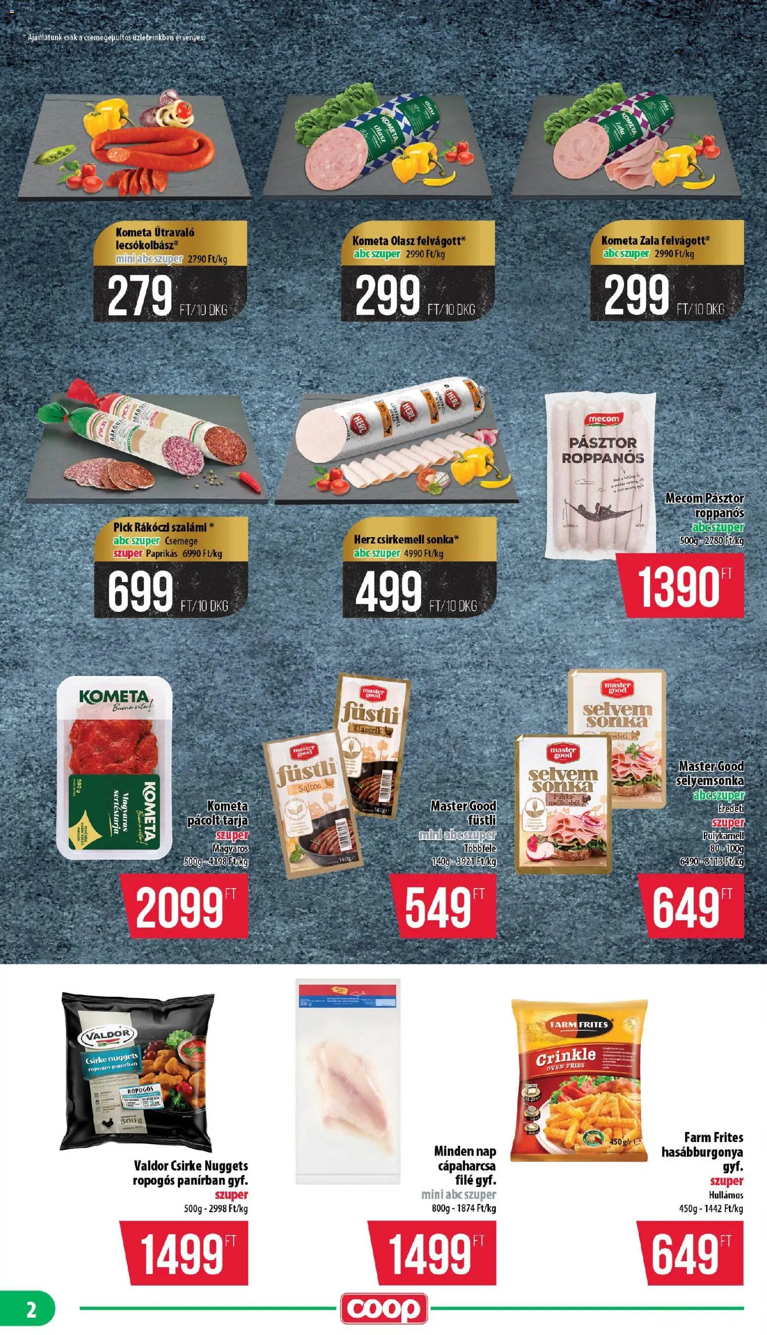 COOP újság 2026.07.16. COOP - Mini & Abc & Szuper / Nyírzem