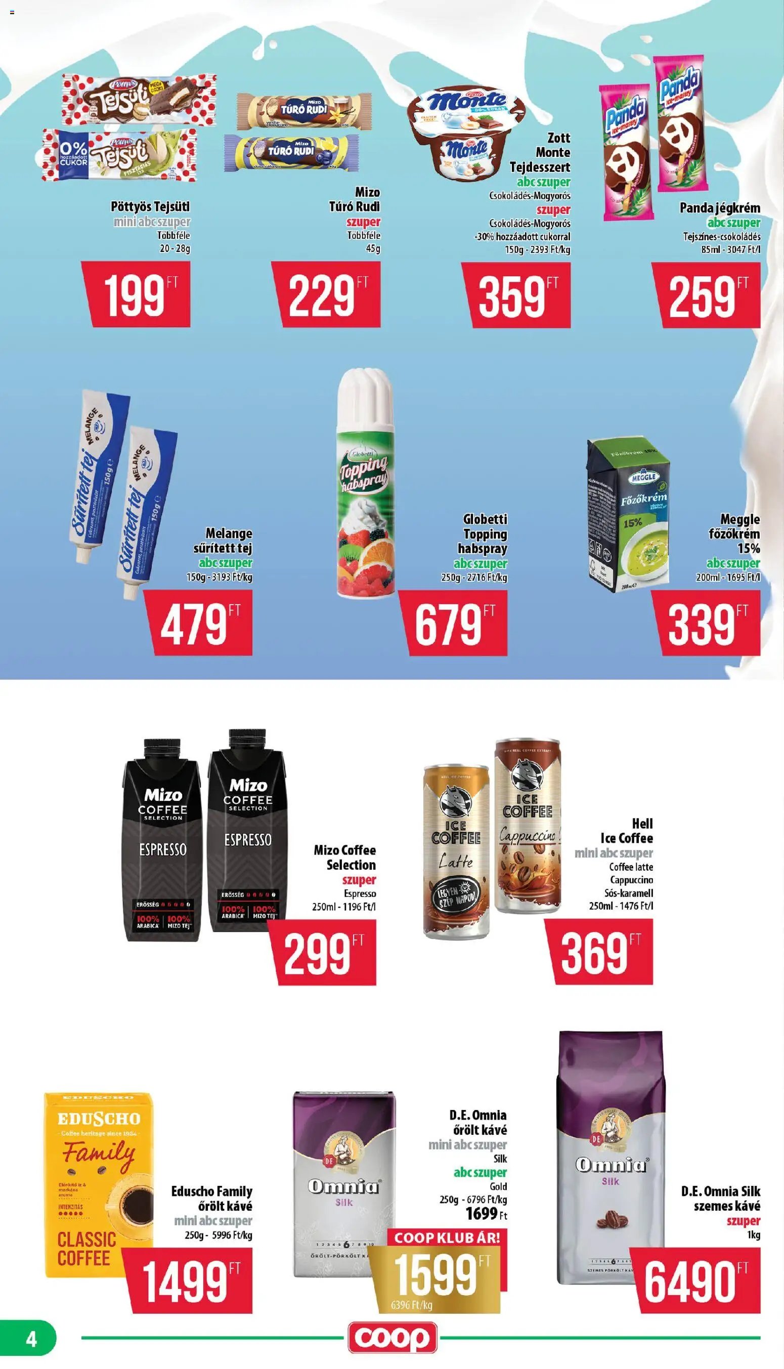 COOP újság 2026.07.16. COOP - Mini & Abc & Szuper / Nyírzem