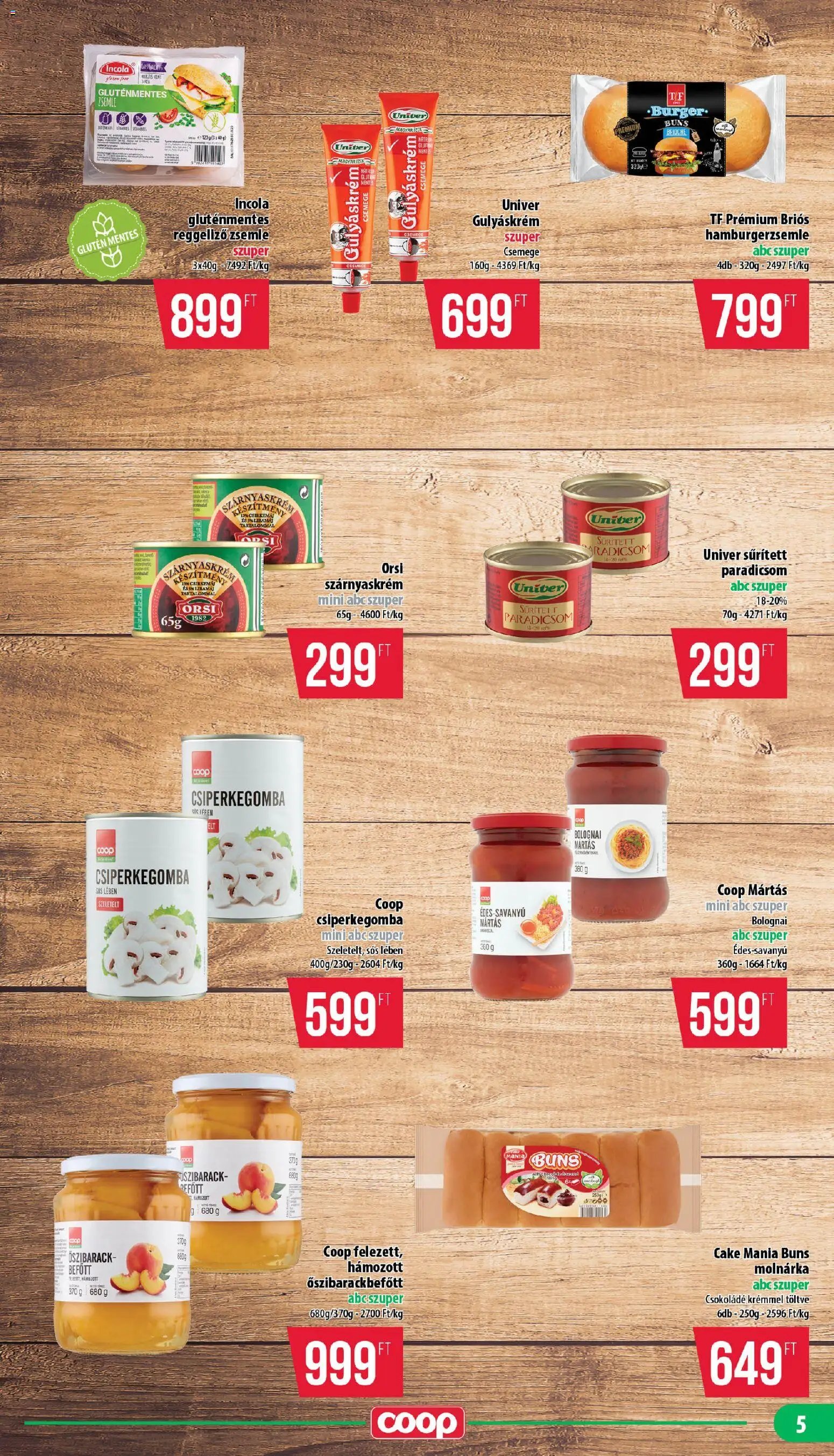 COOP újság 2026.07.16. COOP - Mini & Abc & Szuper / Nyírzem