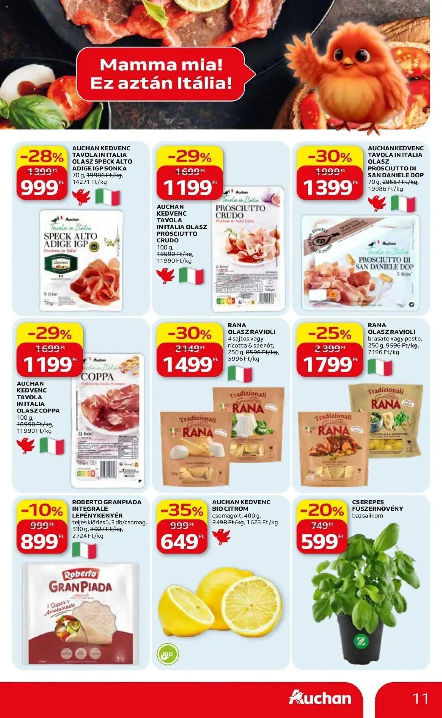 Auchan újság 2026.05.07. Auchan Nemzetközi konyha ajánlataink Szekszárd (2026-05-07 - 2026-05-20)