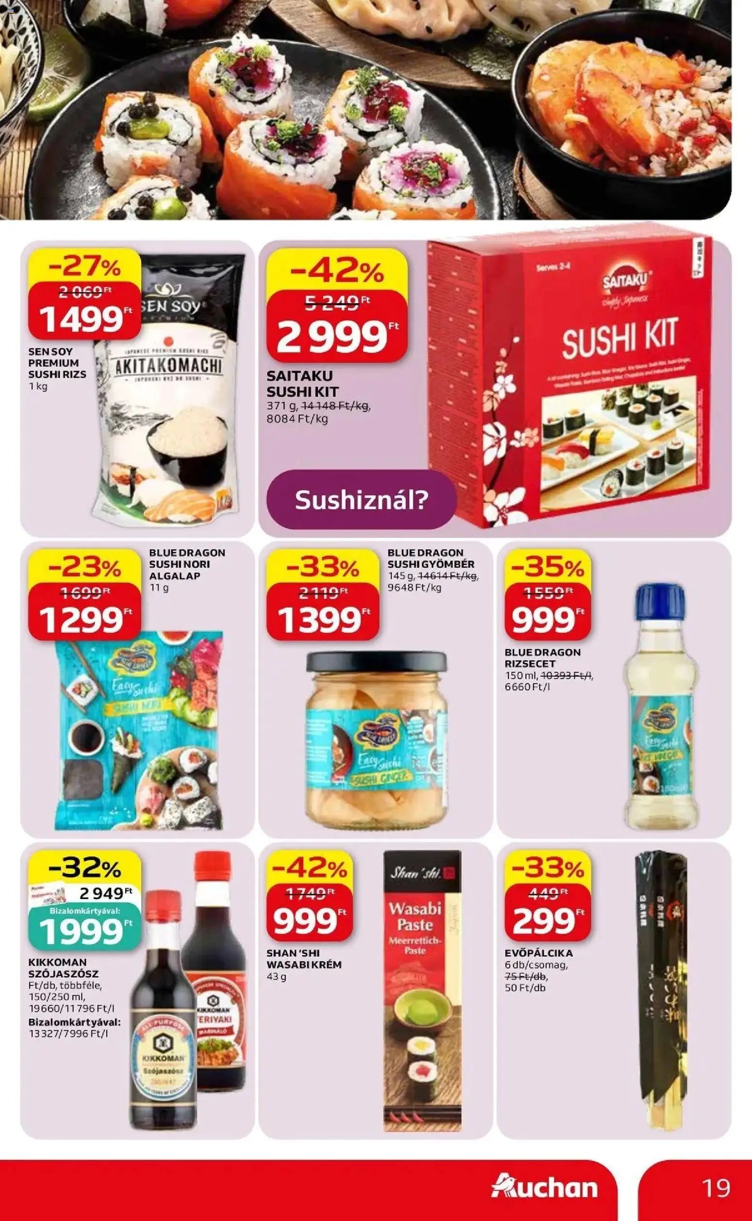 Auchan újság 2026.05.07. Auchan Nemzetközi konyha ajánlataink Szekszárd (2026-05-07 - 2026-05-20)