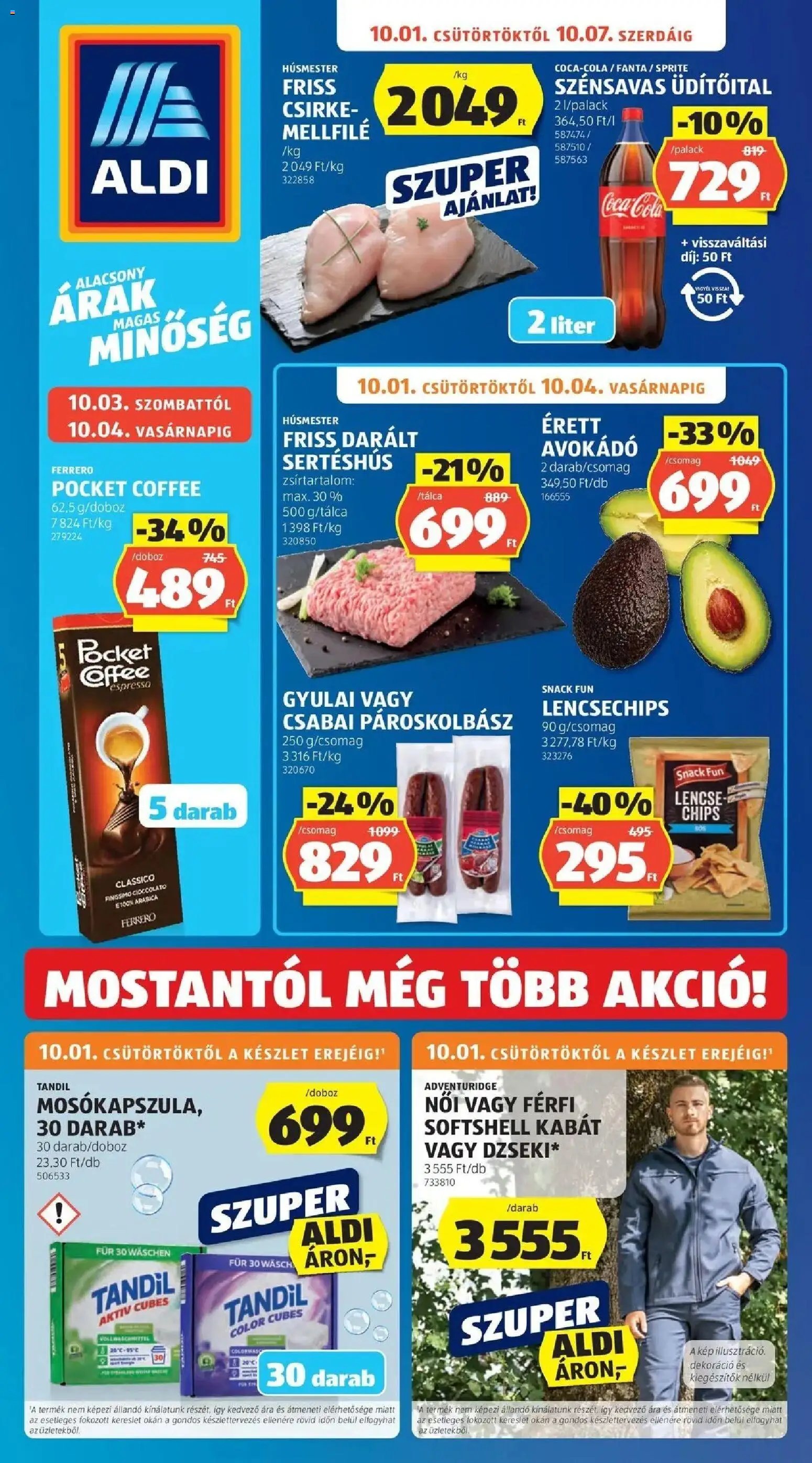 Aldi újság 2026.09.26. Aldi aktuális akciós újság
