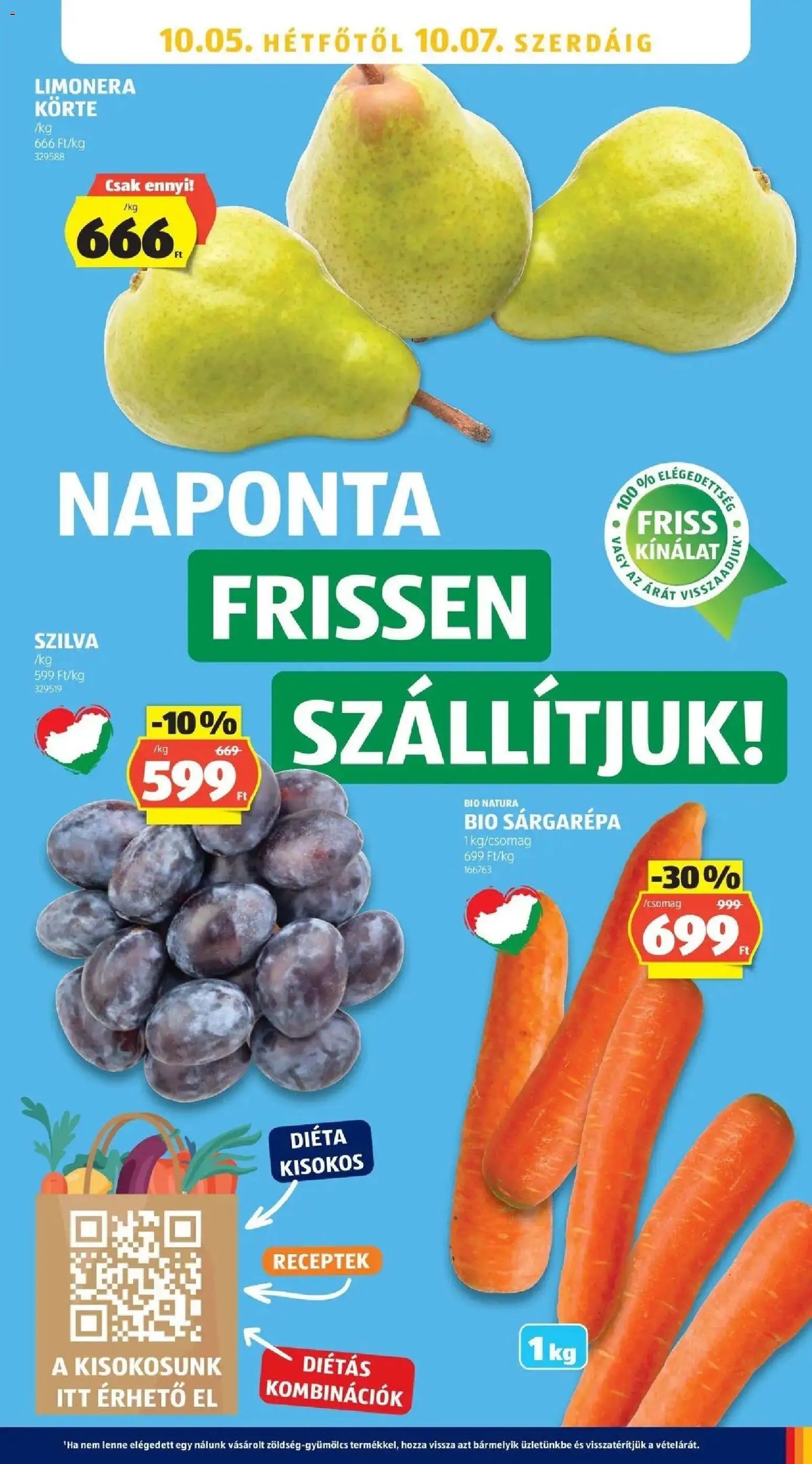 Aldi újság 2026.09.26. Aldi aktuális akciós újság