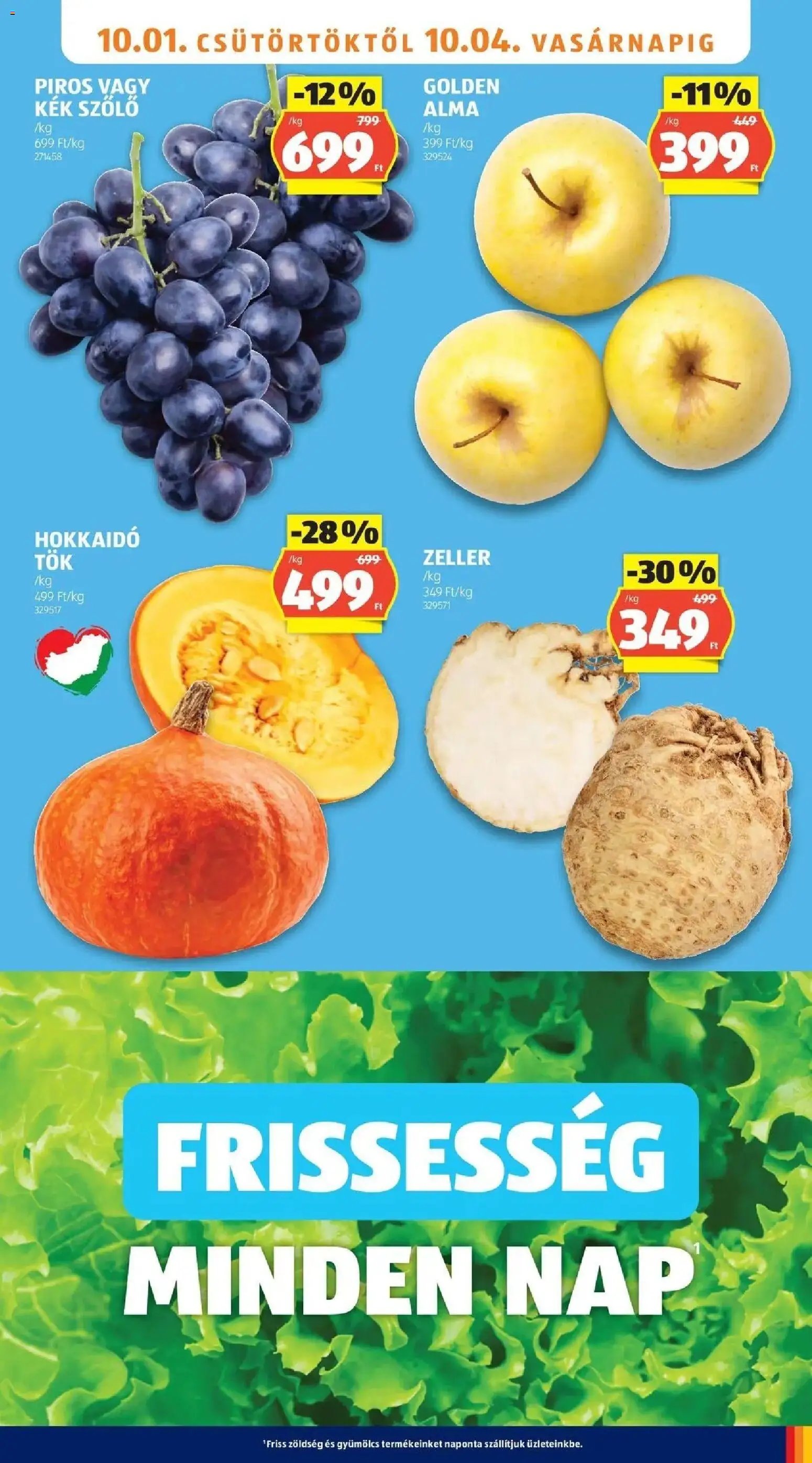 Aldi újság 2026.09.26. Aldi aktuális akciós újság