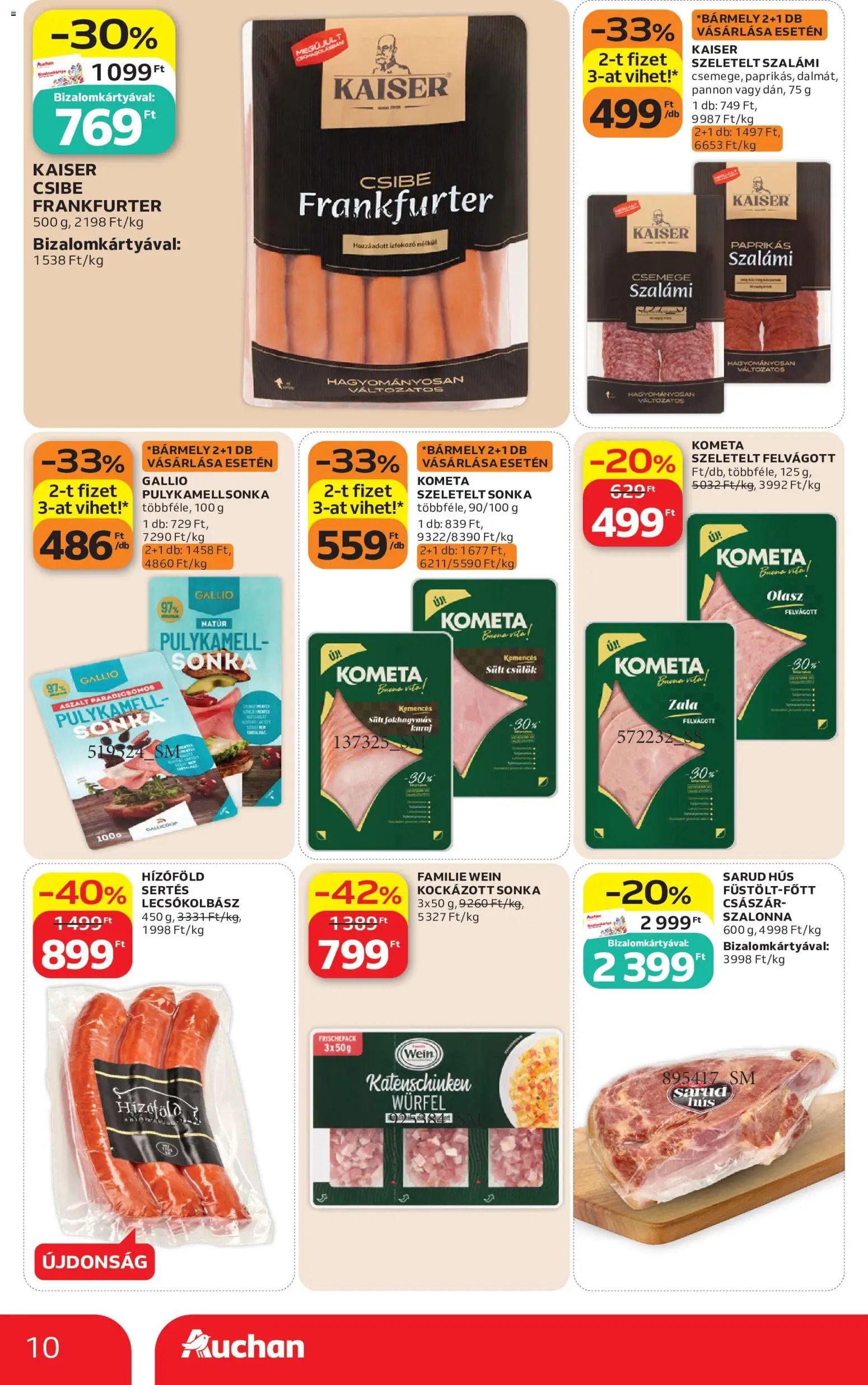 Auchan újság 2026.07.09. Auchan akciós újság