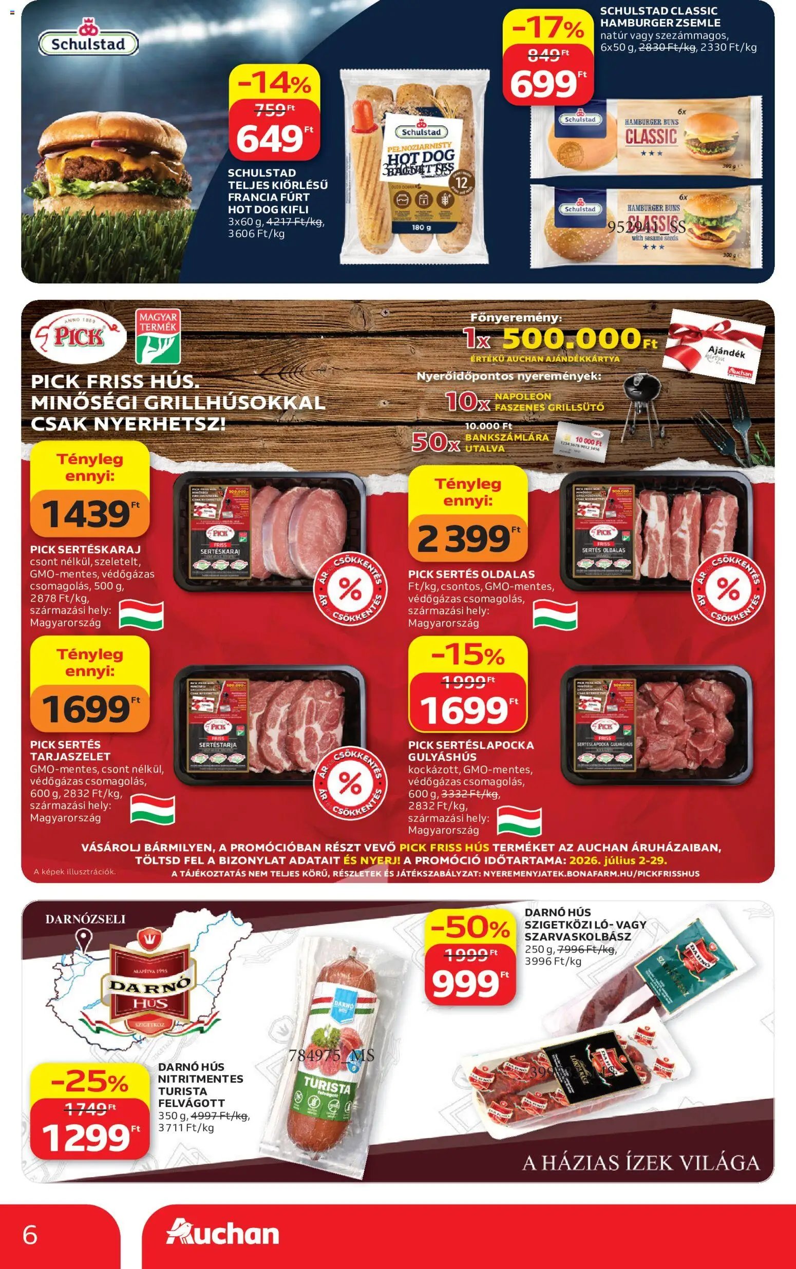 Auchan újság 2026.07.09. Auchan akciós újság