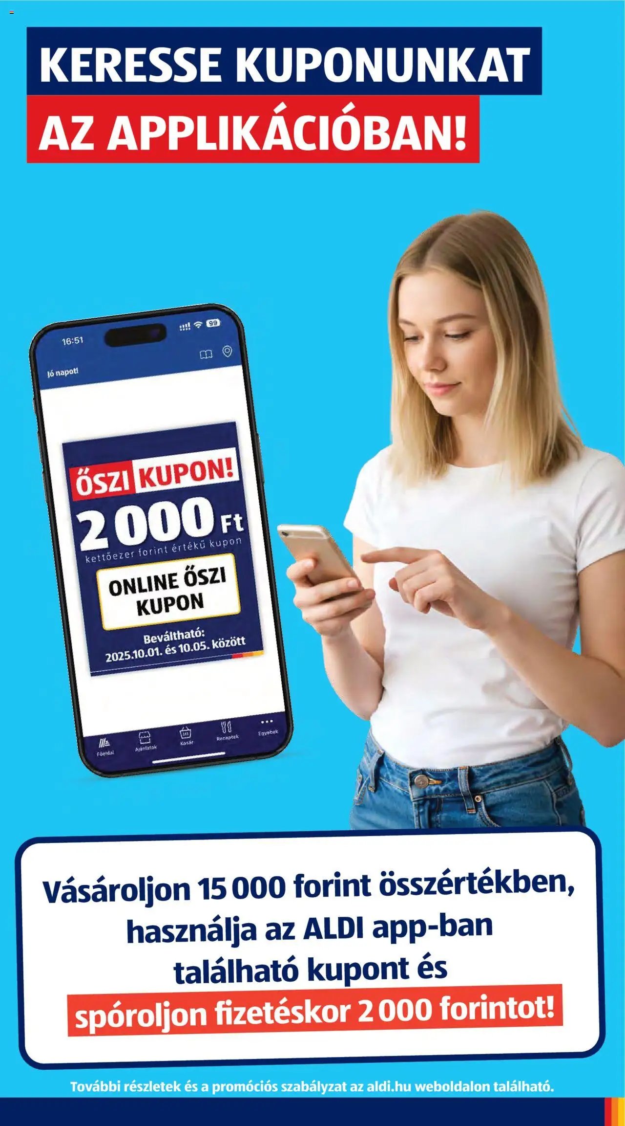 Aldi újság 2025.10.02. Akciós újság Aldi (2025-10-02 - 2025-10-08)