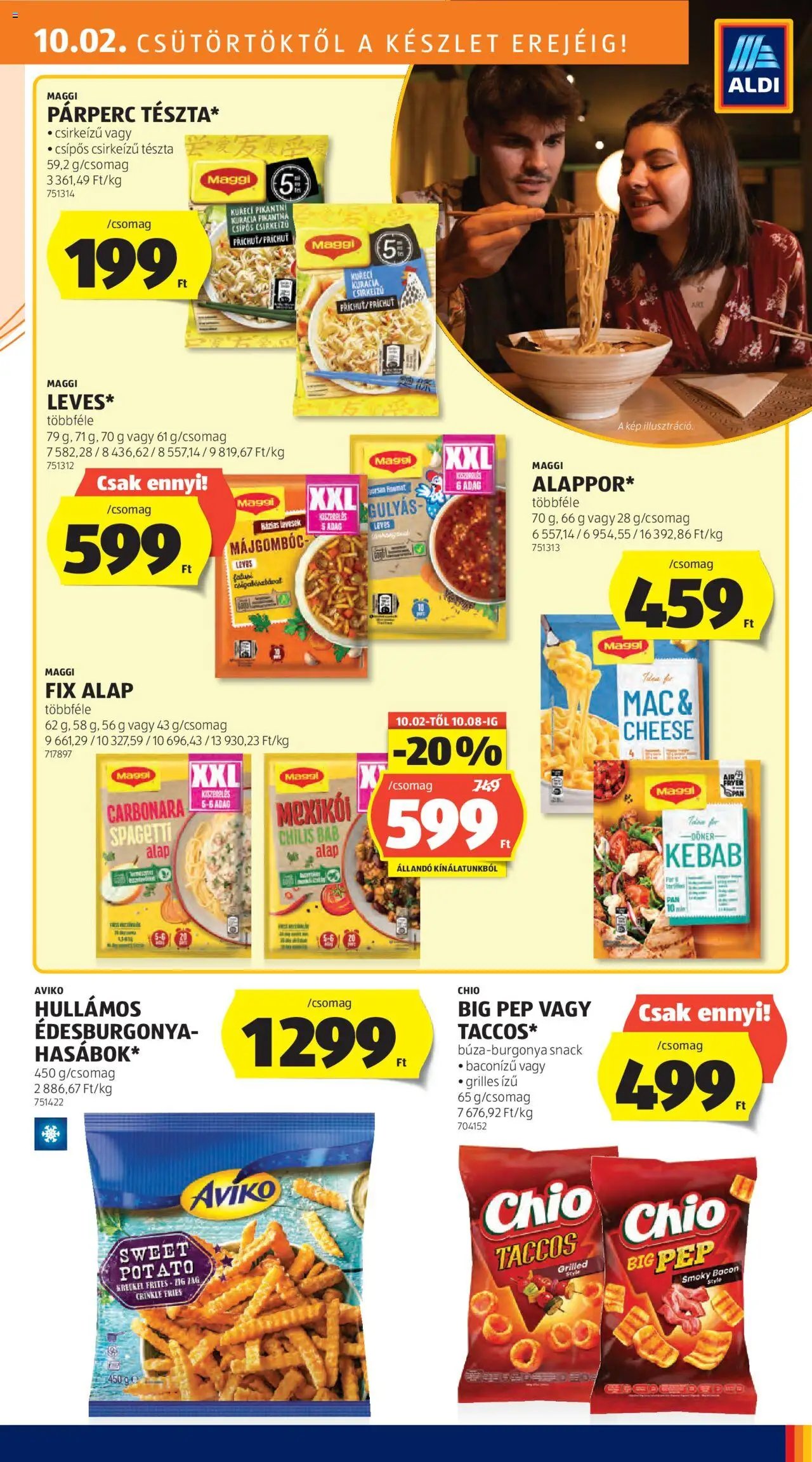 Aldi újság 2025.10.02. Akciós újság Aldi (2025-10-02 - 2025-10-08)