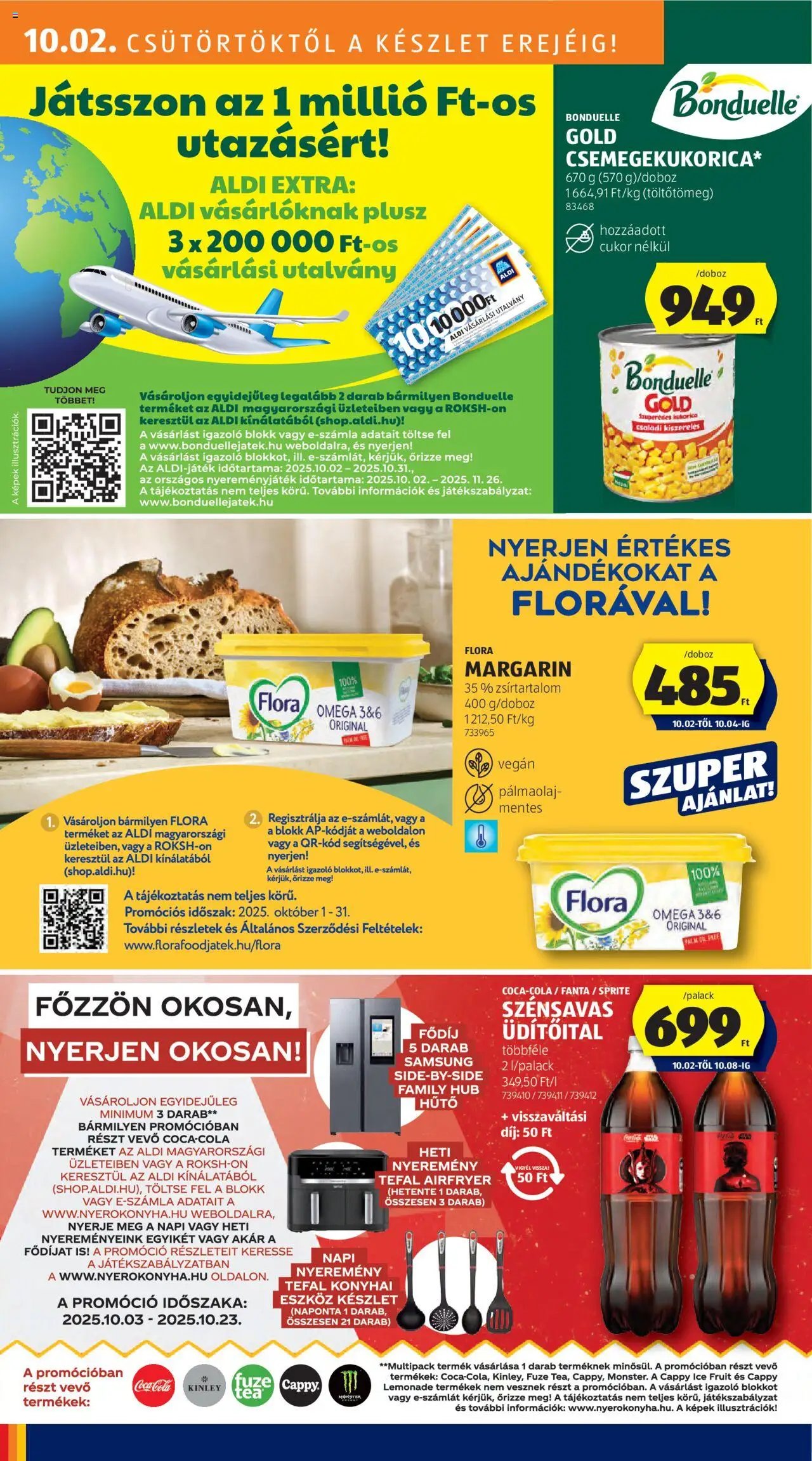 Aldi újság 2025.10.02. Akciós újság Aldi (2025-10-02 - 2025-10-08)