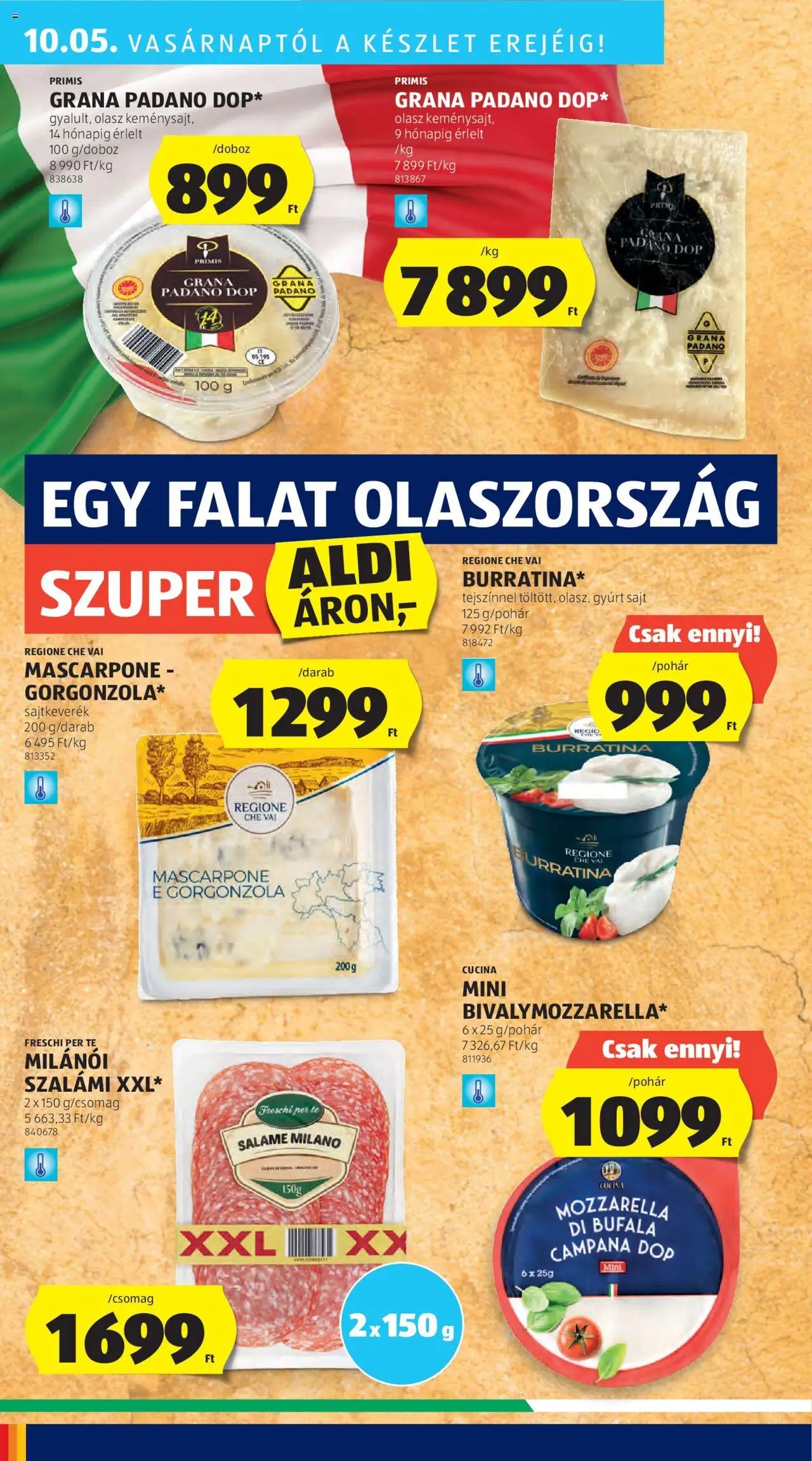 Aldi újság 2025.10.02. Akciós újság Aldi (2025-10-02 - 2025-10-08)
