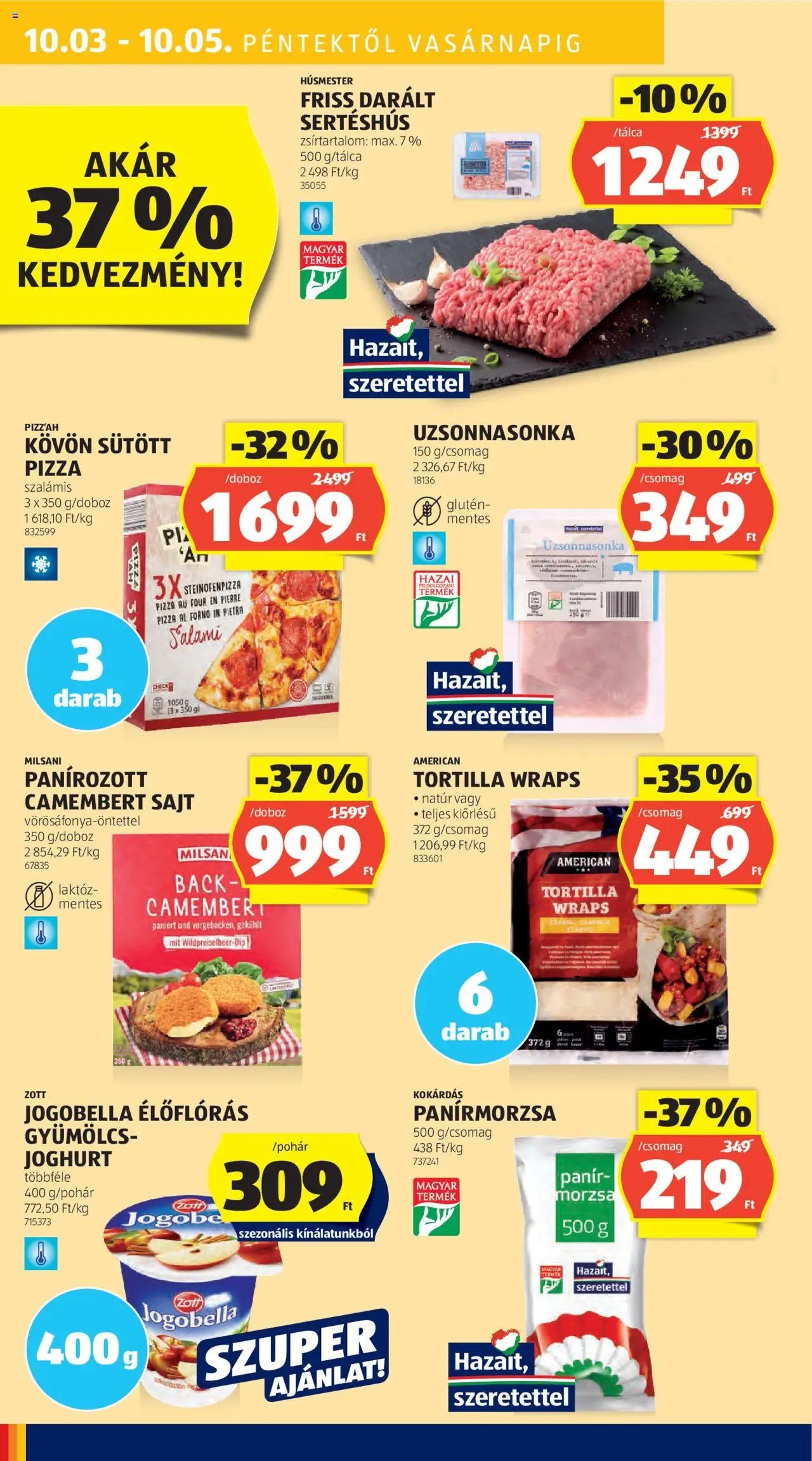 Aldi újság 2025.10.02. Akciós újság Aldi (2025-10-02 - 2025-10-08)
