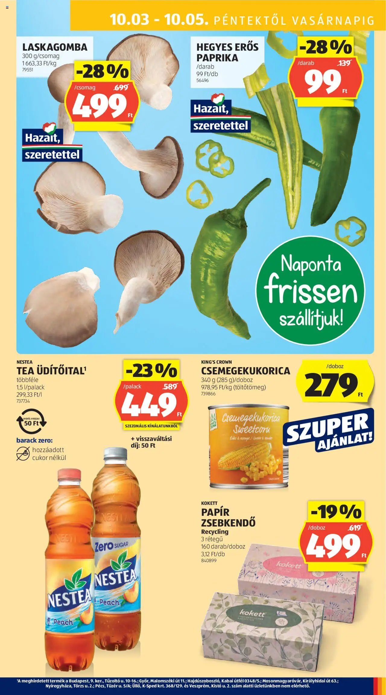 Aldi újság 2025.10.02. Akciós újság Aldi (2025-10-02 - 2025-10-08)