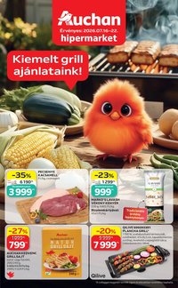 Auchan újság 2026.07.16. Auchan Grill ajánlataink