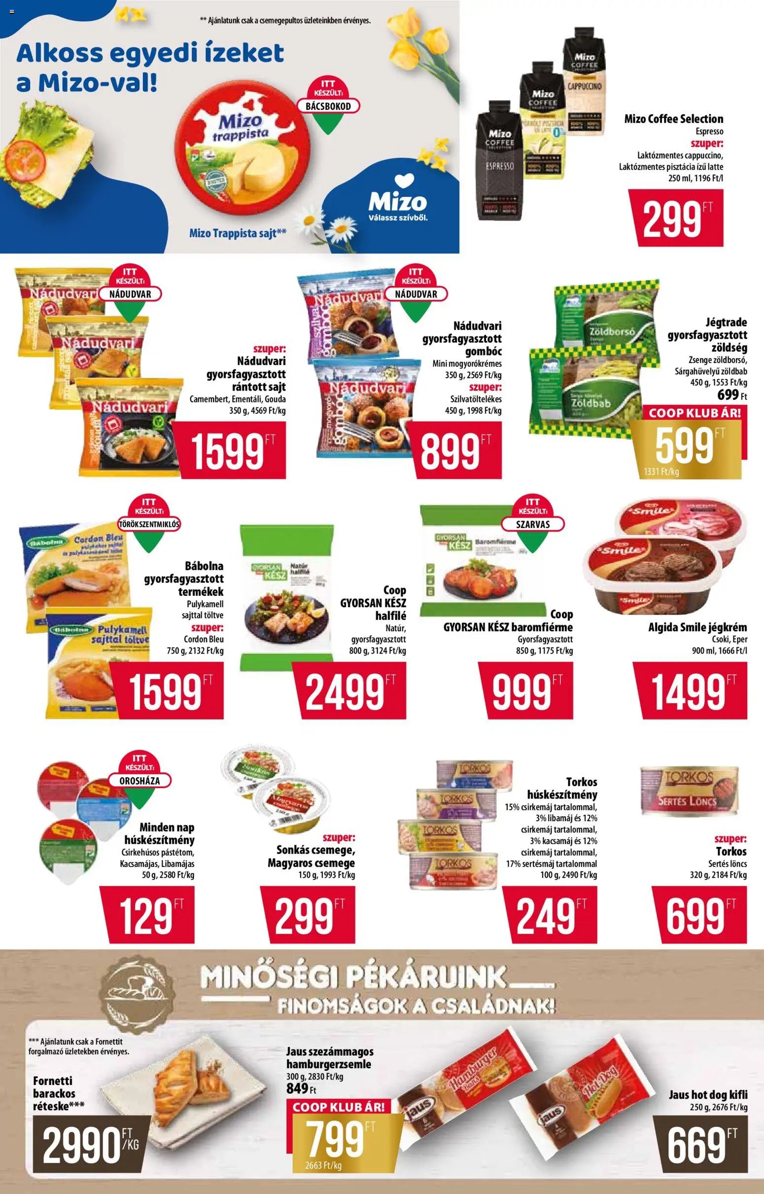 COOP újság 2026.04.09. COOP - Újság Észak Kelet Pro-Coop Zrt (2026-04-09 - 2026-04-15)