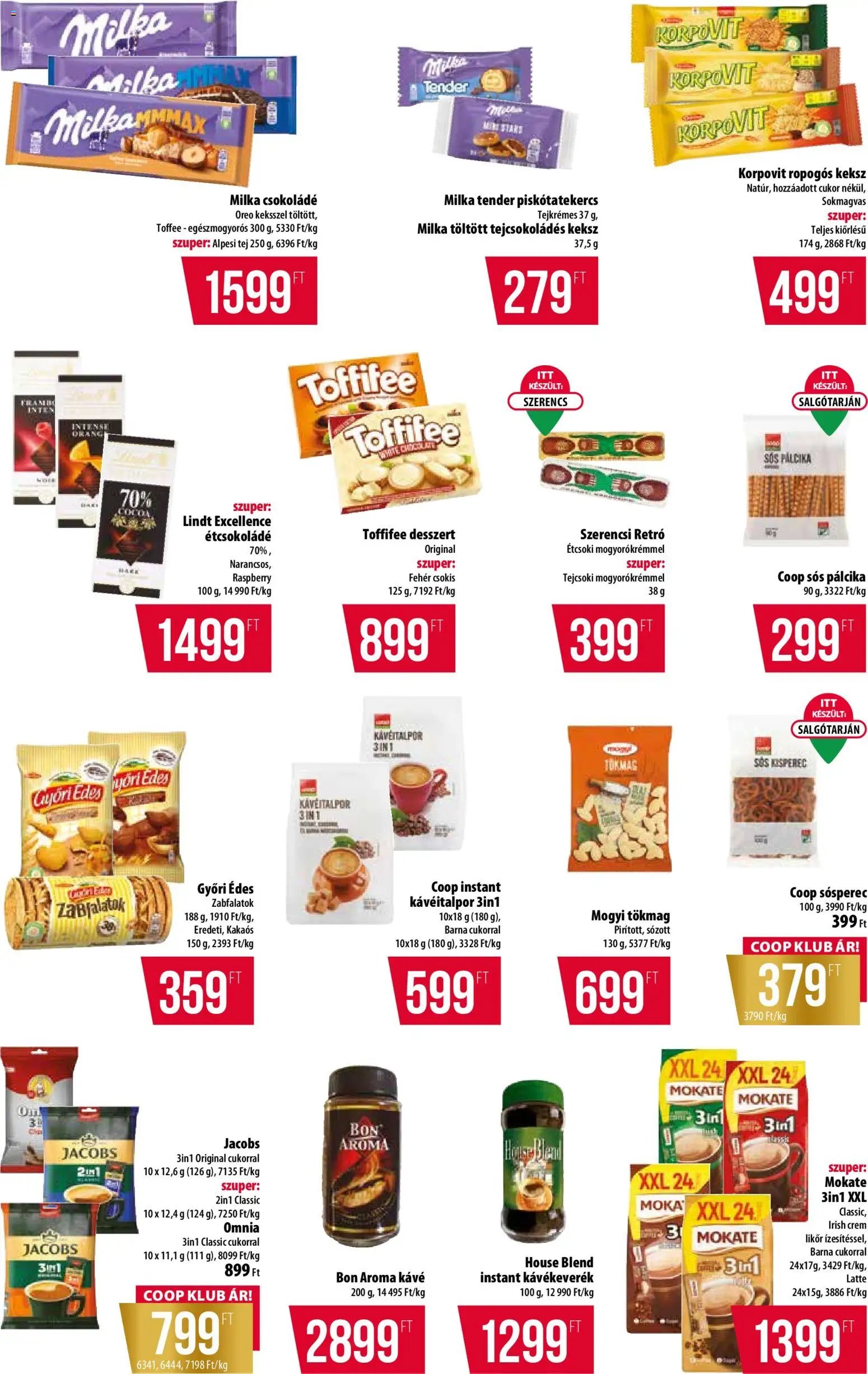 COOP újság 2026.04.09. COOP - Újság Észak Kelet Pro-Coop Zrt (2026-04-09 - 2026-04-15)