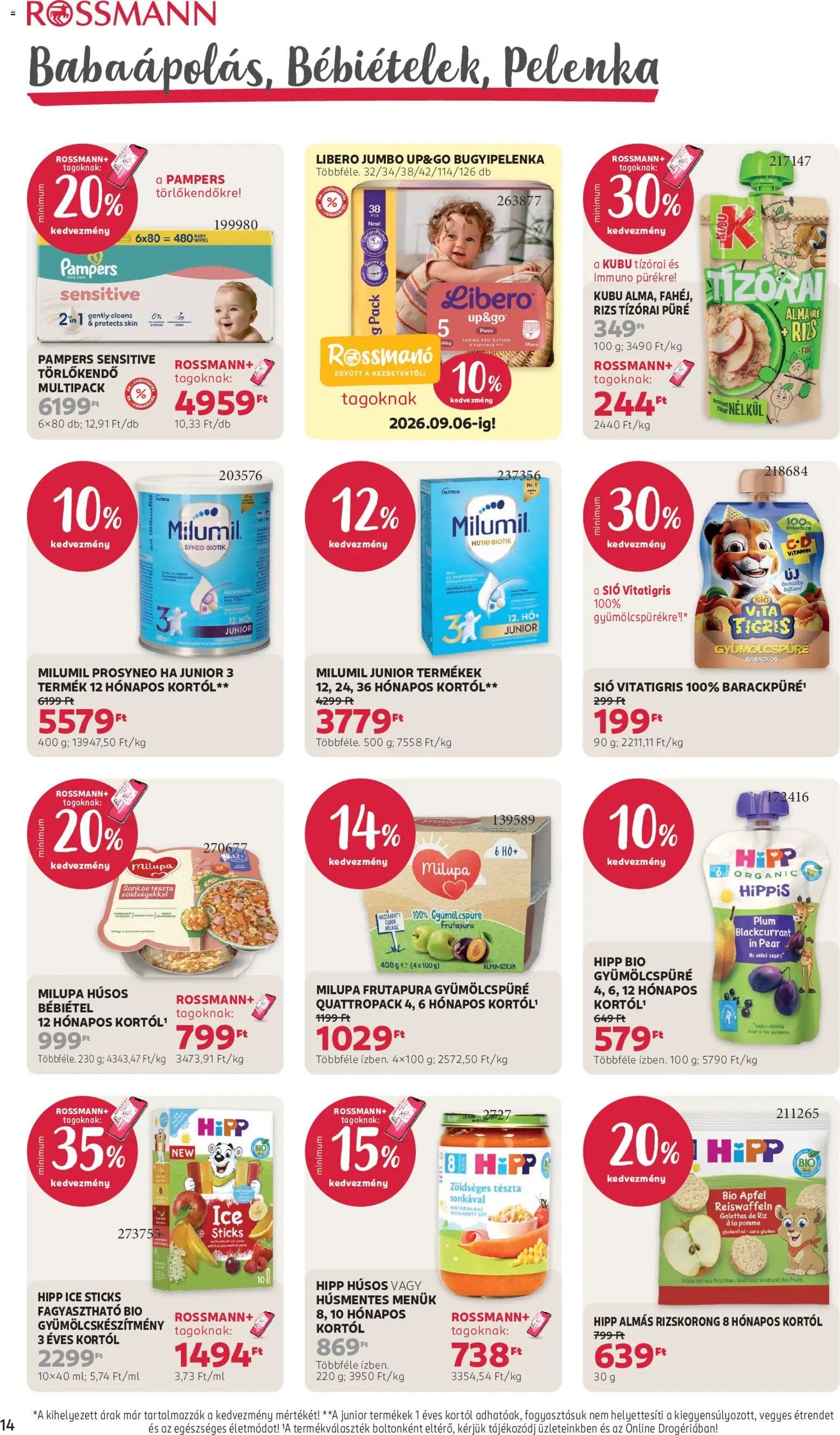 Rossmann újság 2026.08.31. Rossmann akciós újság