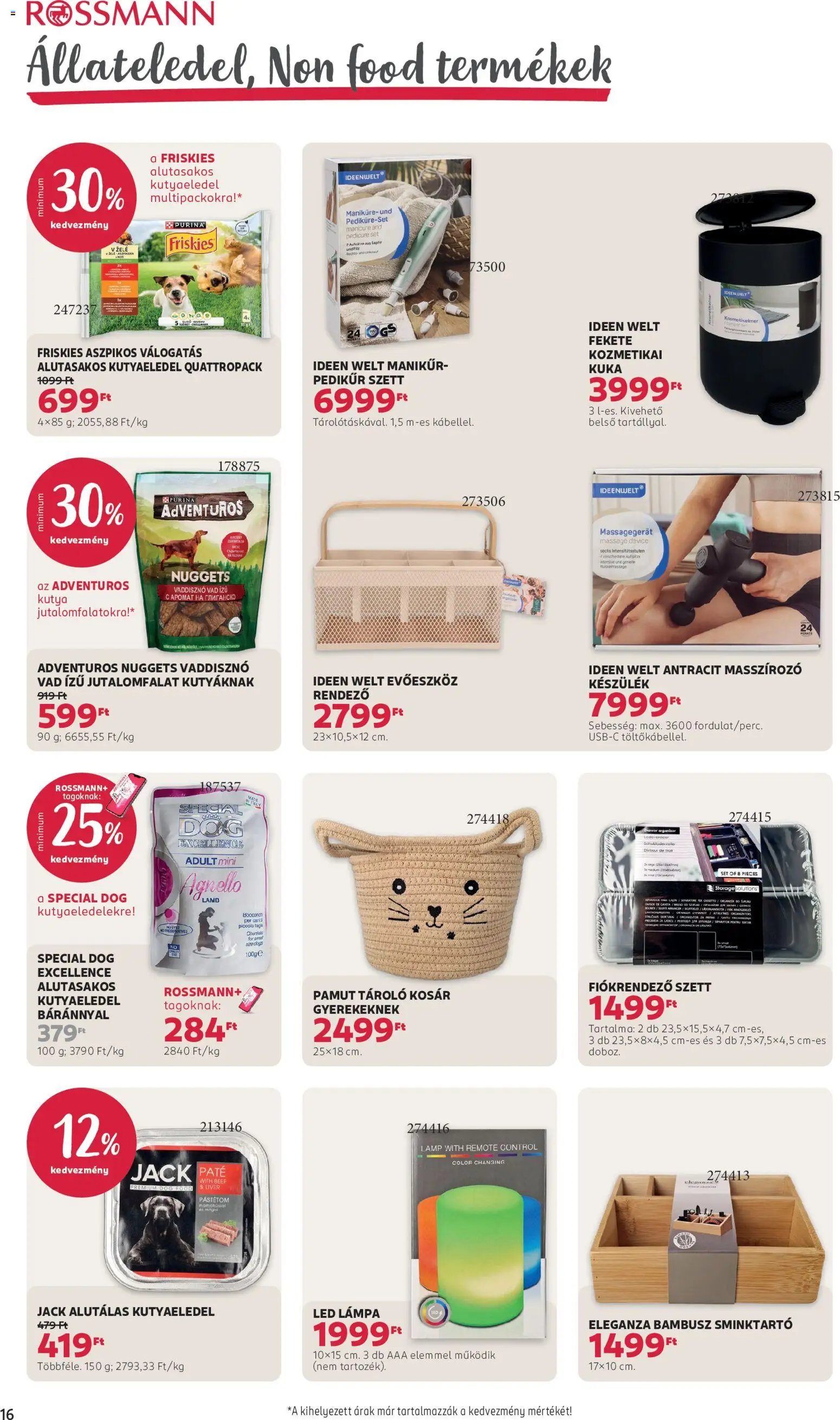 Rossmann újság 2026.08.31. Rossmann akciós újság