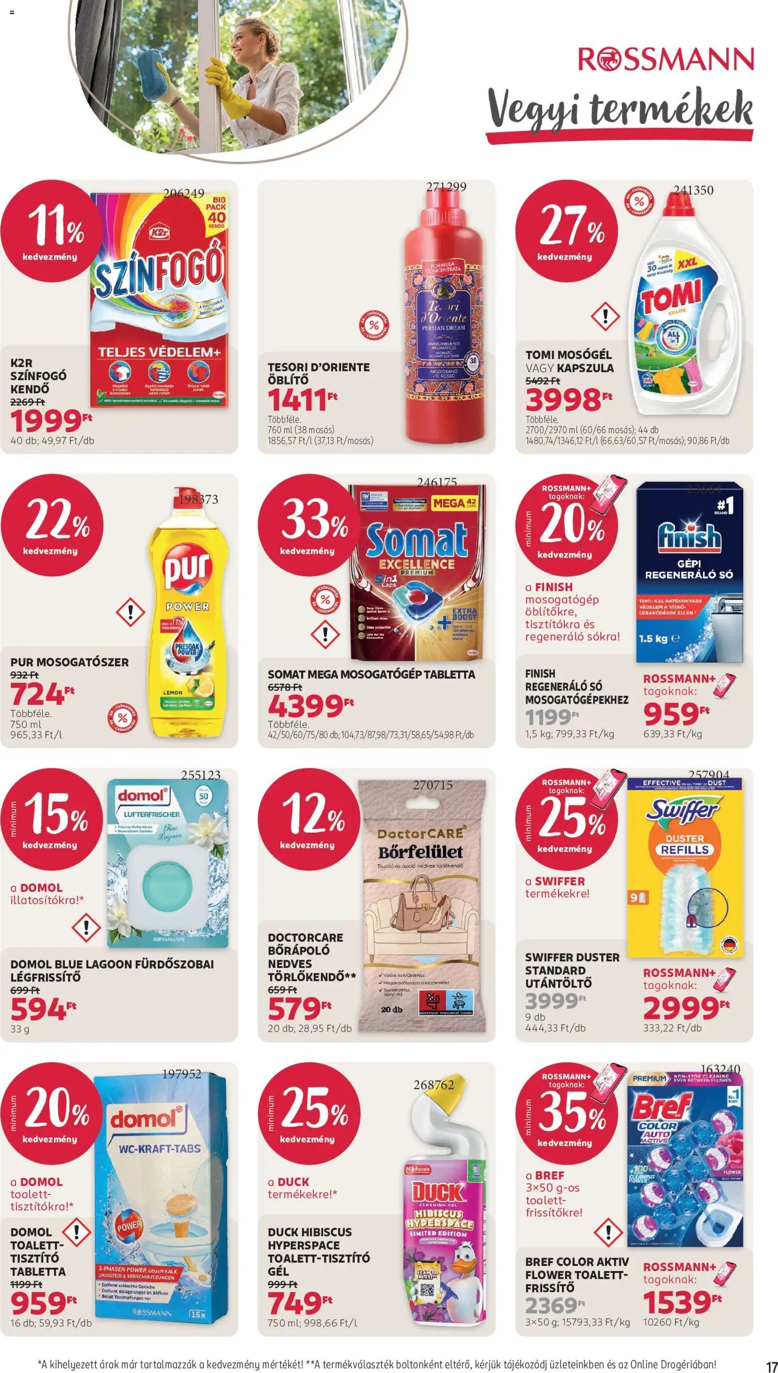 Rossmann újság 2026.08.31. Rossmann akciós újság