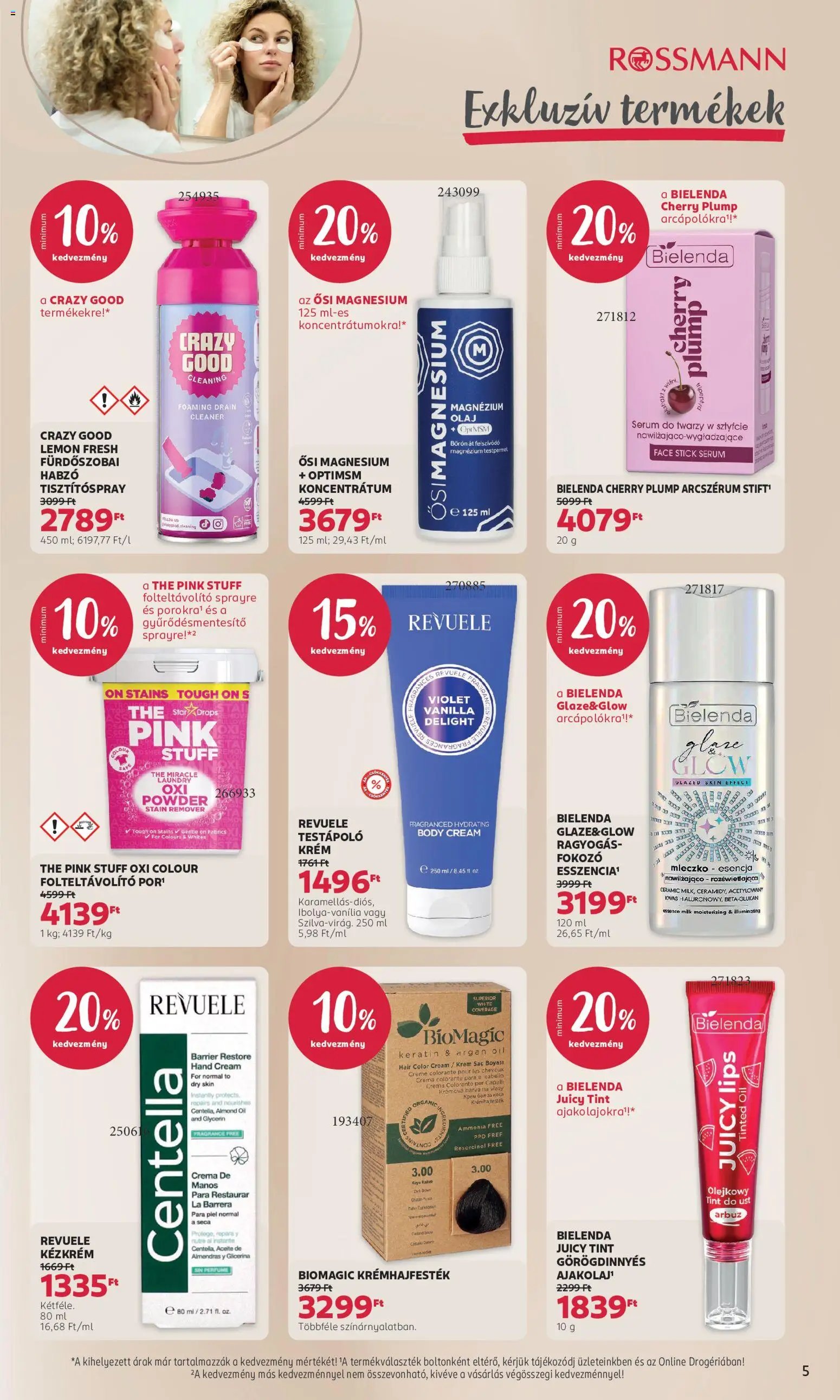 Rossmann újság 2026.08.31. Rossmann akciós újság