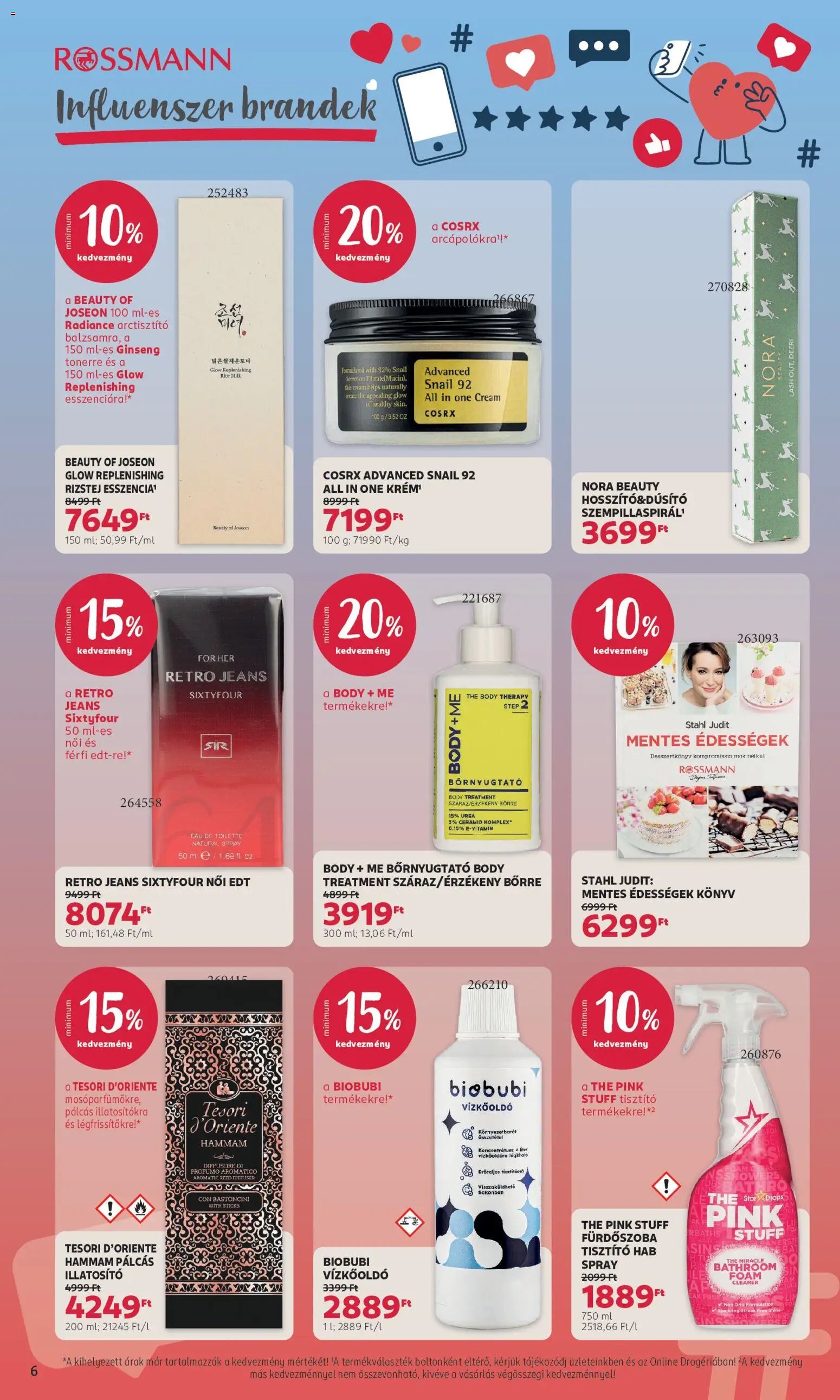 Rossmann újság 2026.08.31. Rossmann akciós újság