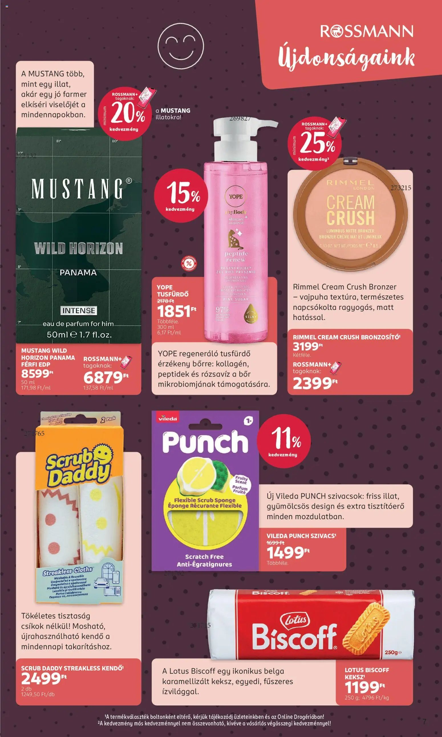 Rossmann újság 2026.08.31. Rossmann akciós újság