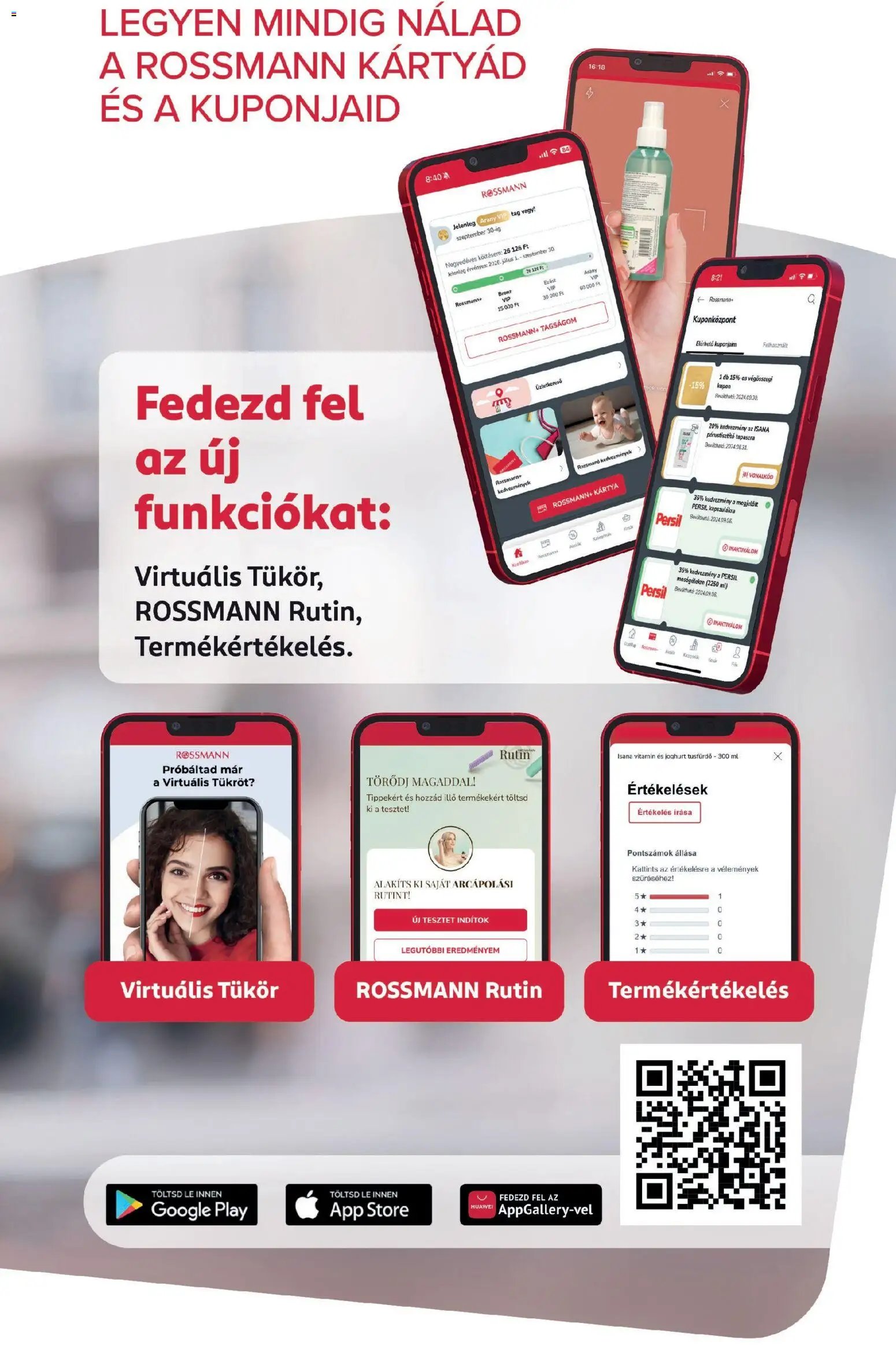 Rossmann újság 2026.08.31. Rossmann akciós újság