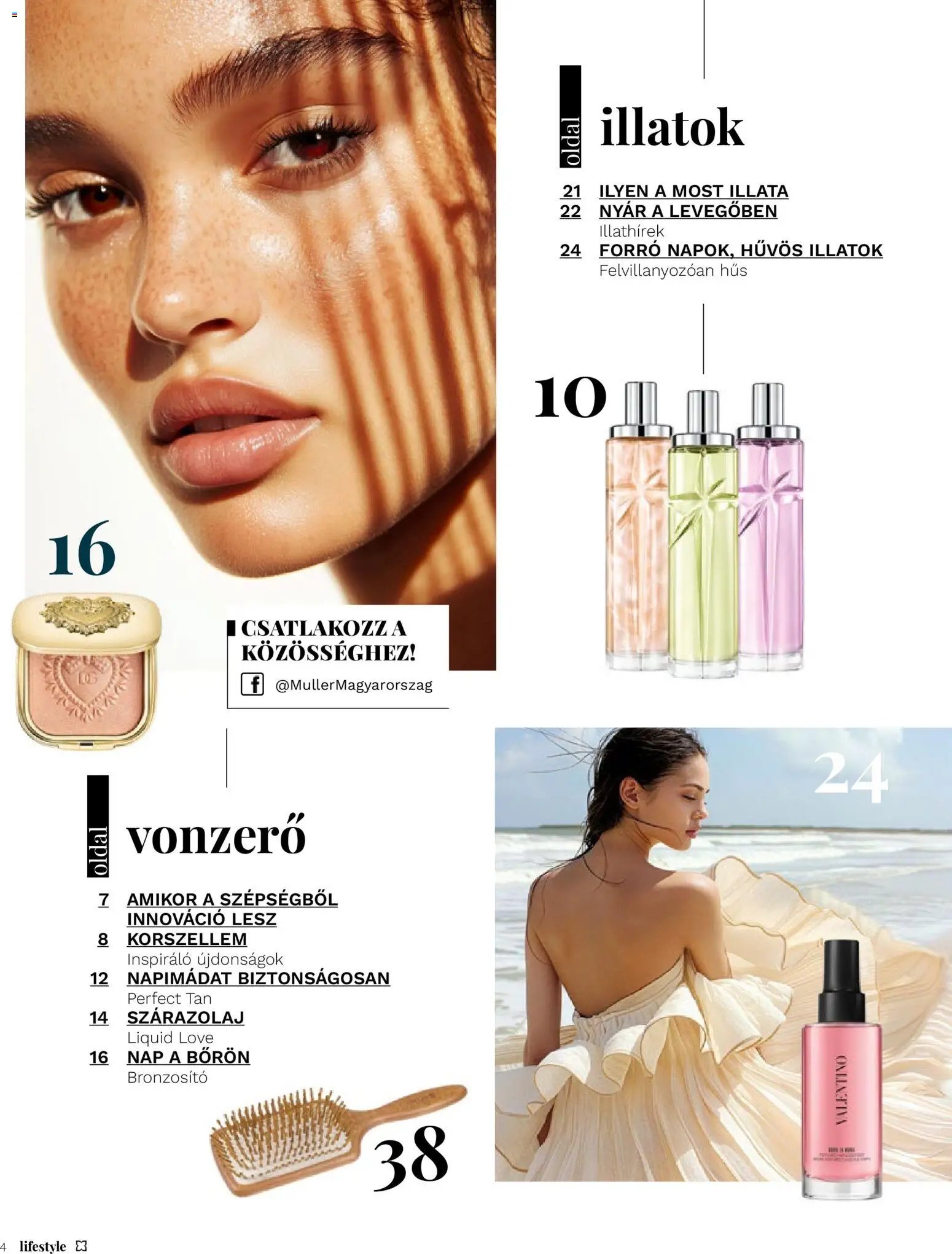 Müller újság 2026.08.03. Müller Lifestyle magazin