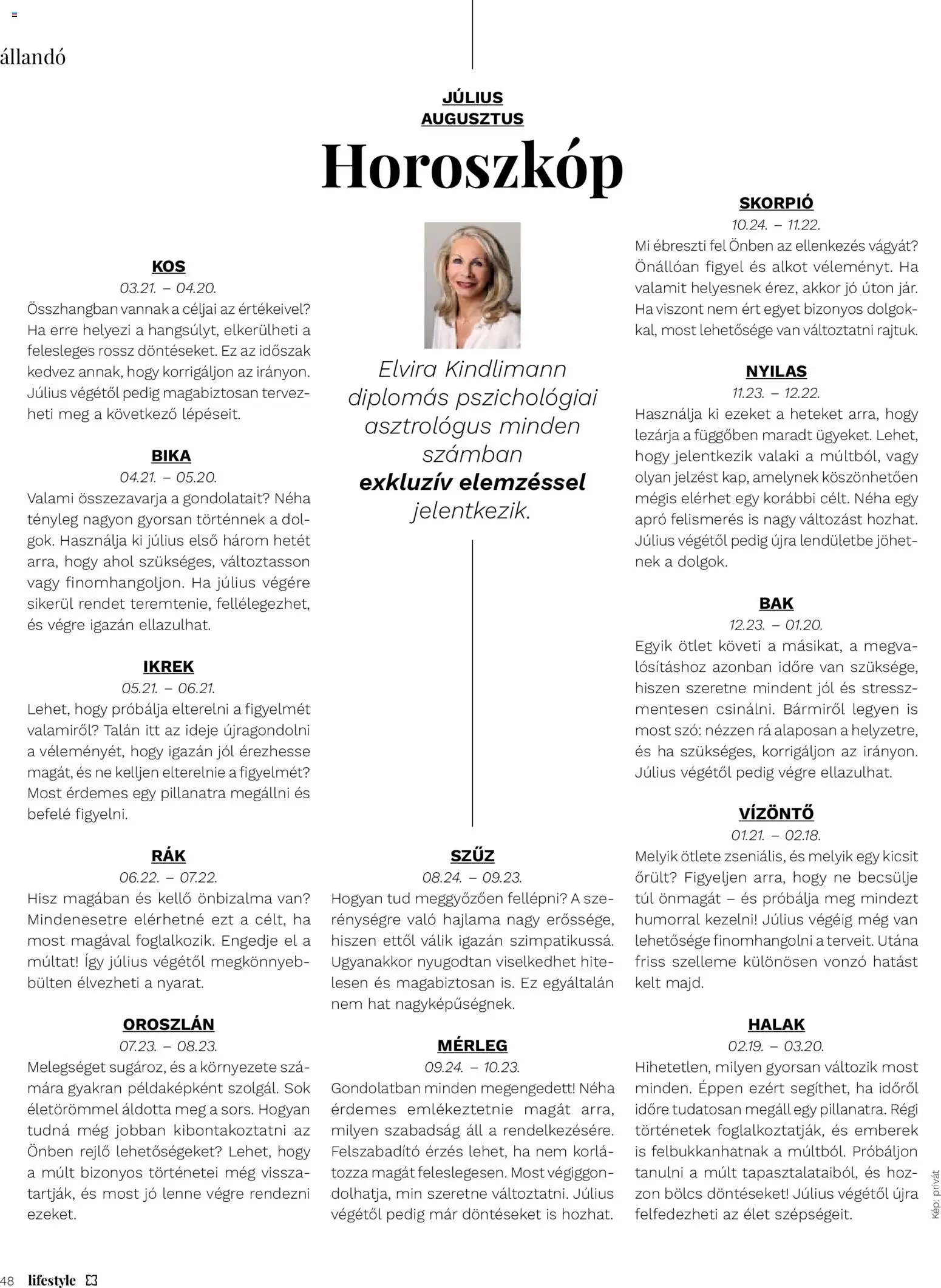 Müller újság 2026.08.03. Müller Lifestyle magazin