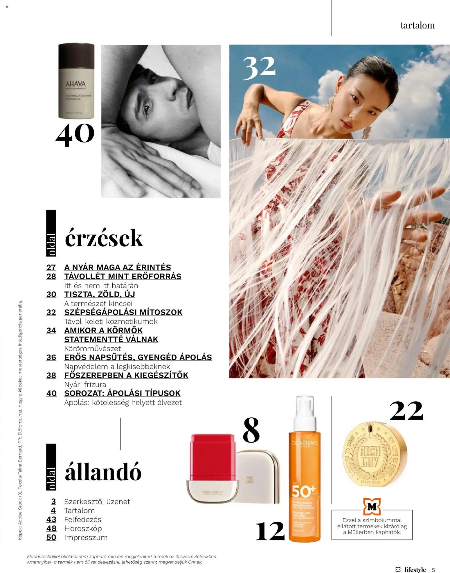 Müller újság 2026.08.03. Müller Lifestyle magazin