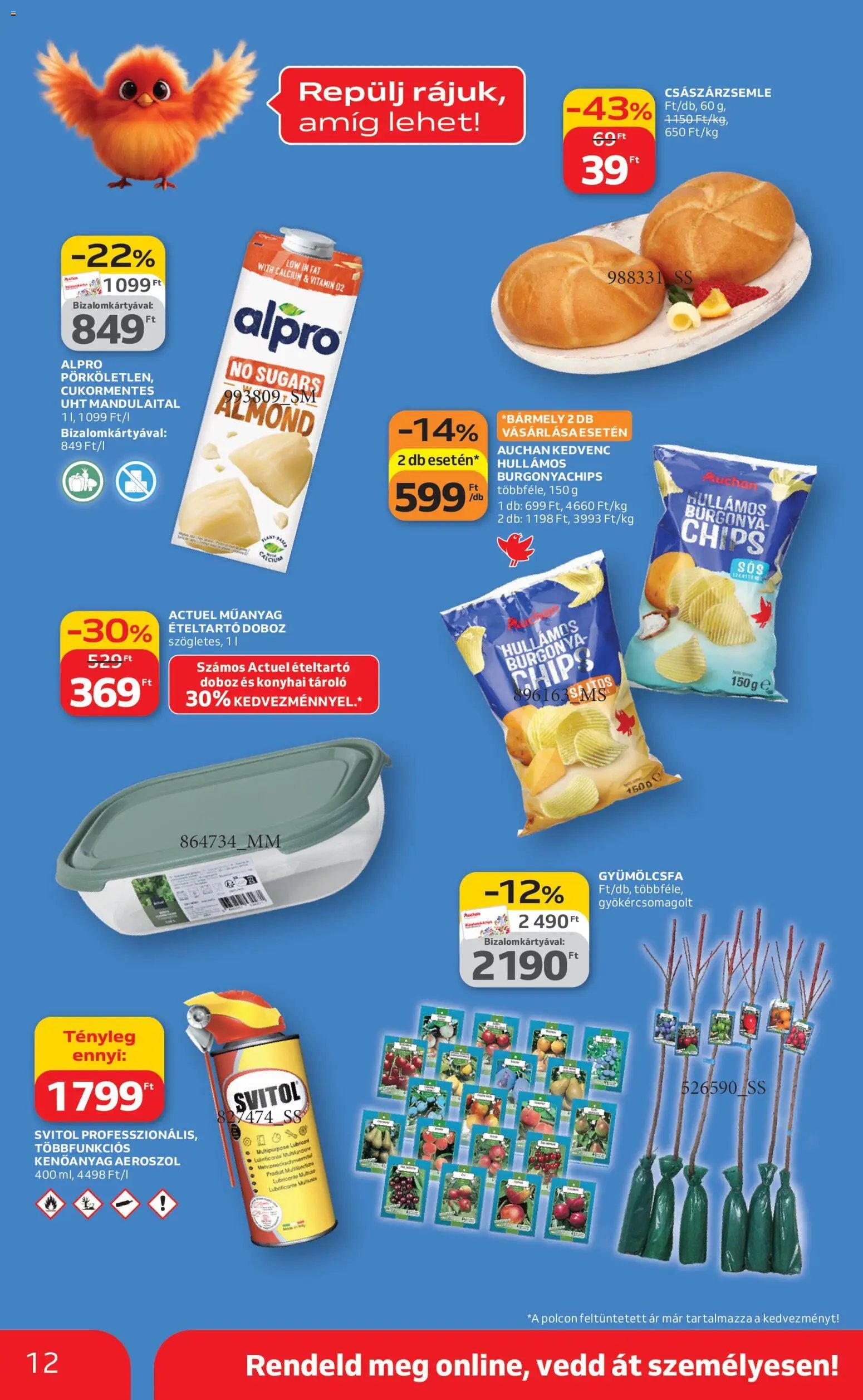 Auchan újság 2026.02.19. Szupermarket akciós újság (2026-02-19 - 2026-02-25)