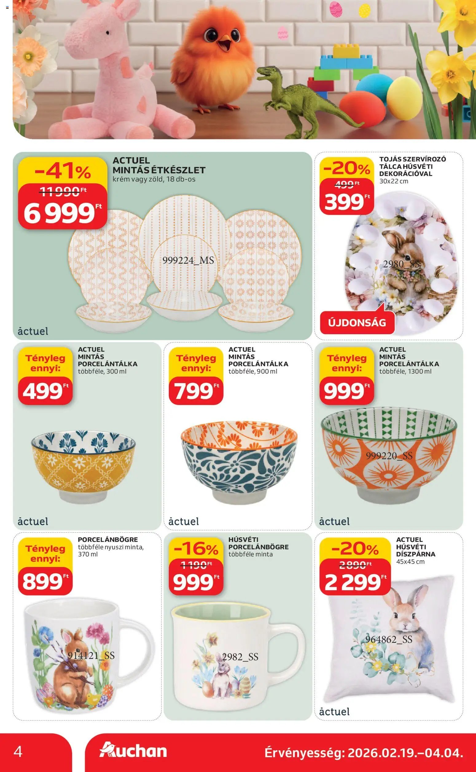 Auchan újság 2026.02.19. Szupermarket akciós újság (2026-02-19 - 2026-02-25)