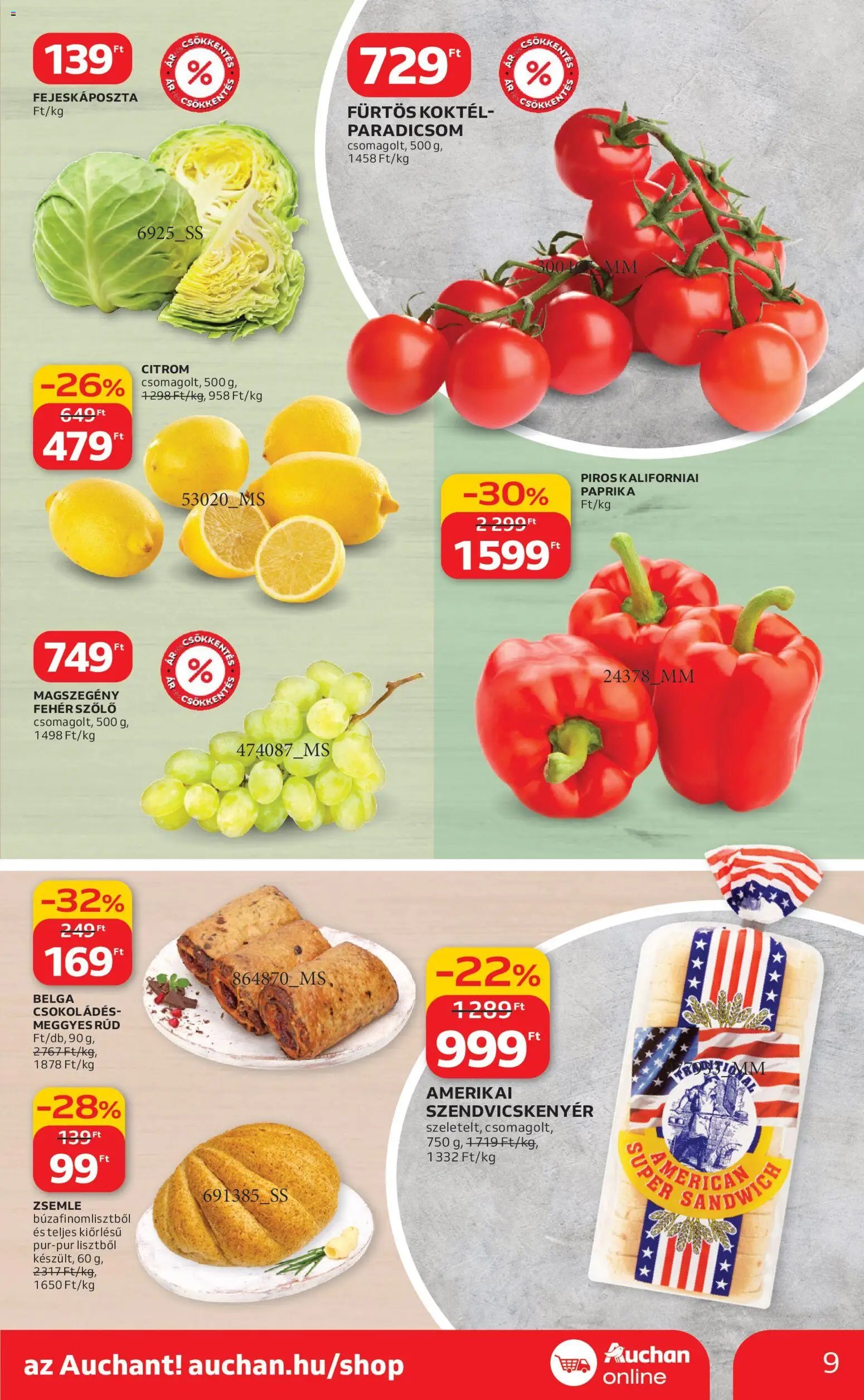 Auchan újság 2026.02.19. Szupermarket akciós újság (2026-02-19 - 2026-02-25)