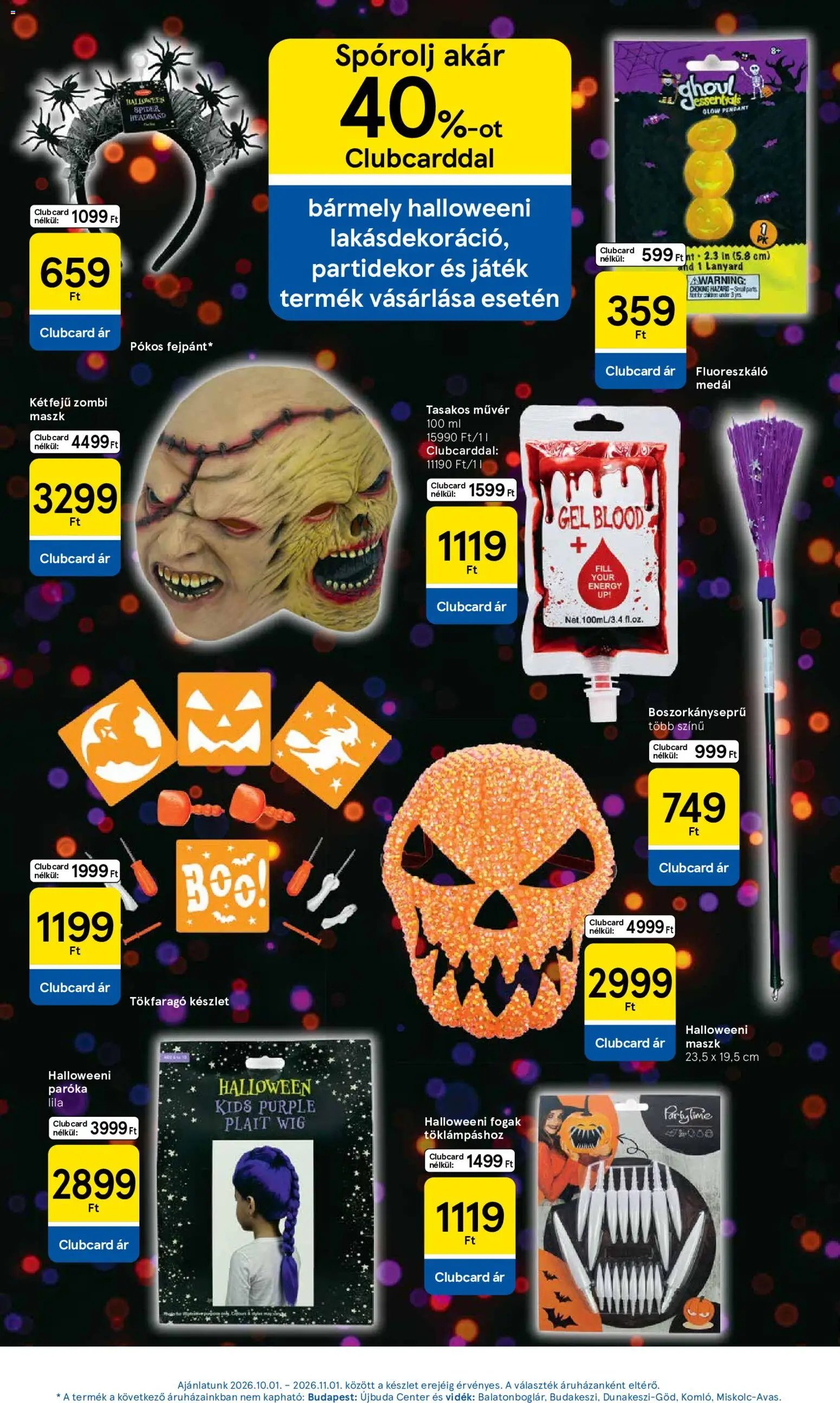 TESCO akciós újság új 2026.10.29. - szórólap online lapozható 