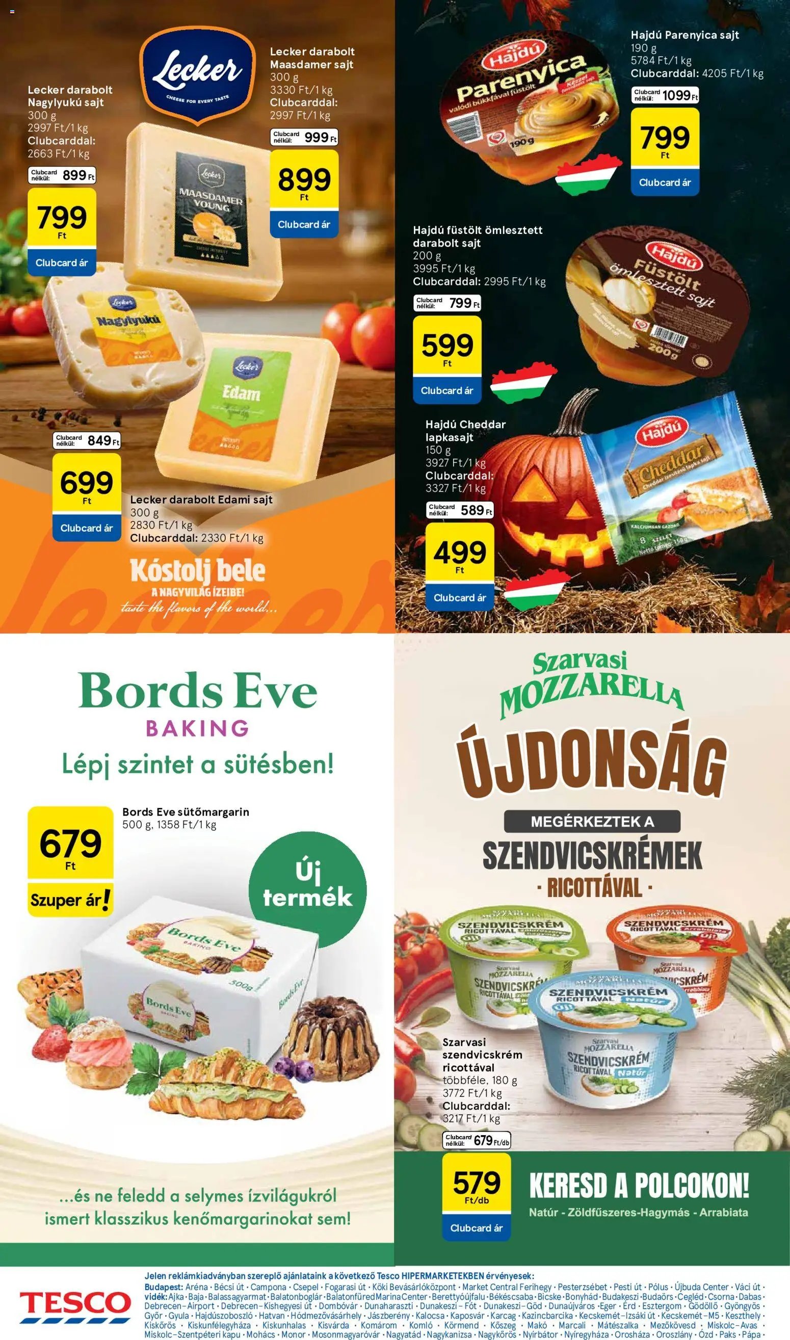 TESCO akciós újság új 2026.10.29. - szórólap online lapozható 