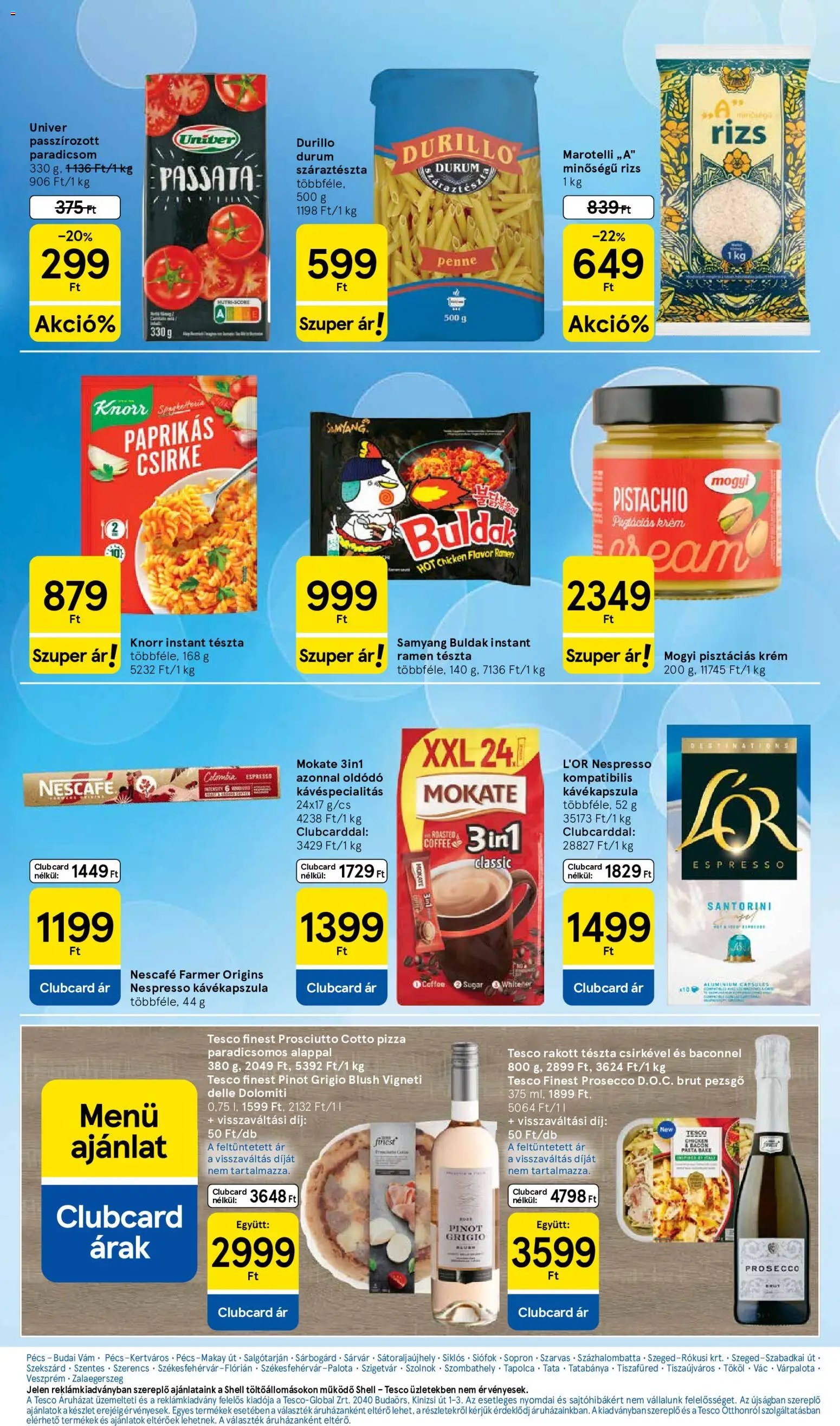 TESCO akciós újság új 2026.10.29. - szórólap online lapozható 