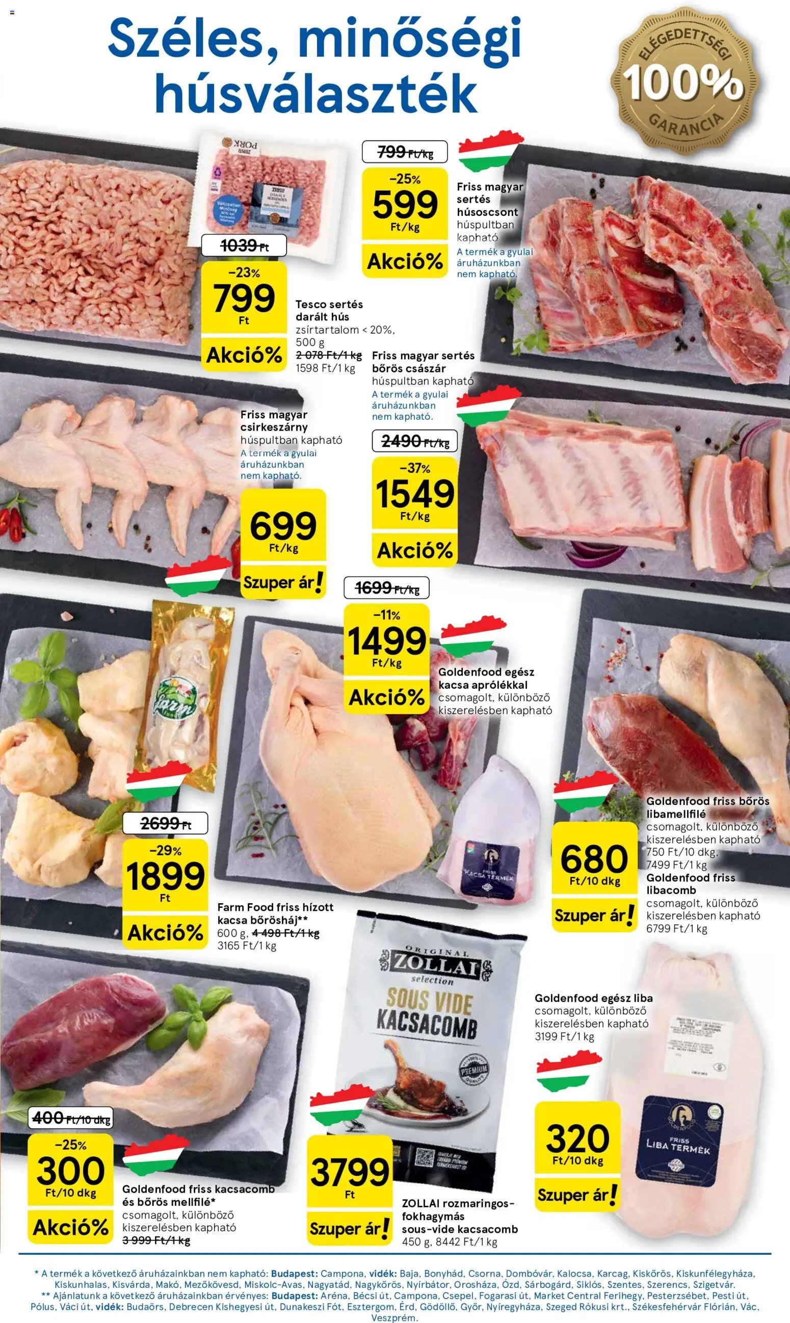 TESCO akciós újság új 2026.10.29. - szórólap online lapozható 