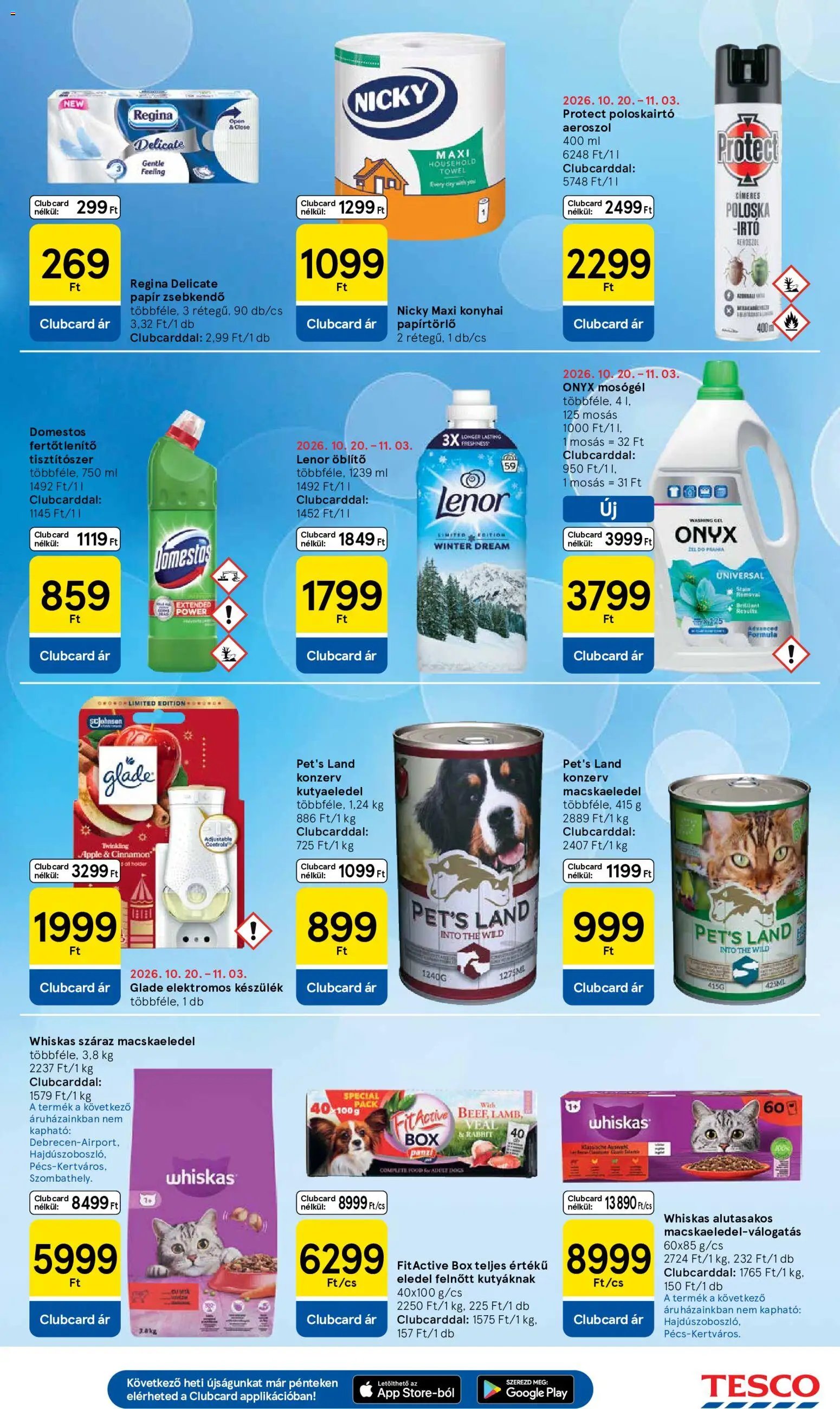 TESCO akciós újság új 2026.10.29. - szórólap online lapozható 