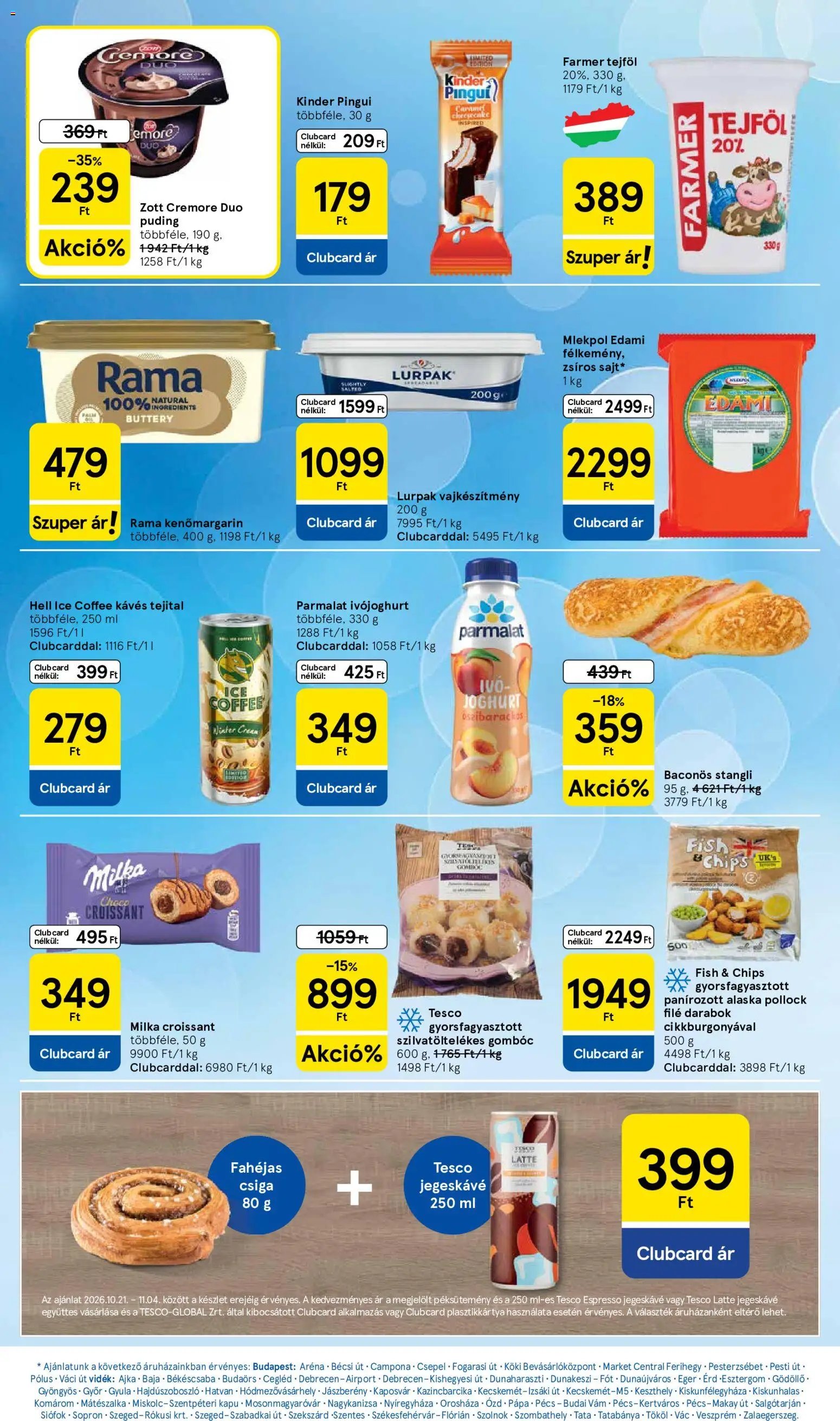TESCO akciós újság új 2026.10.29. - szórólap online lapozható 