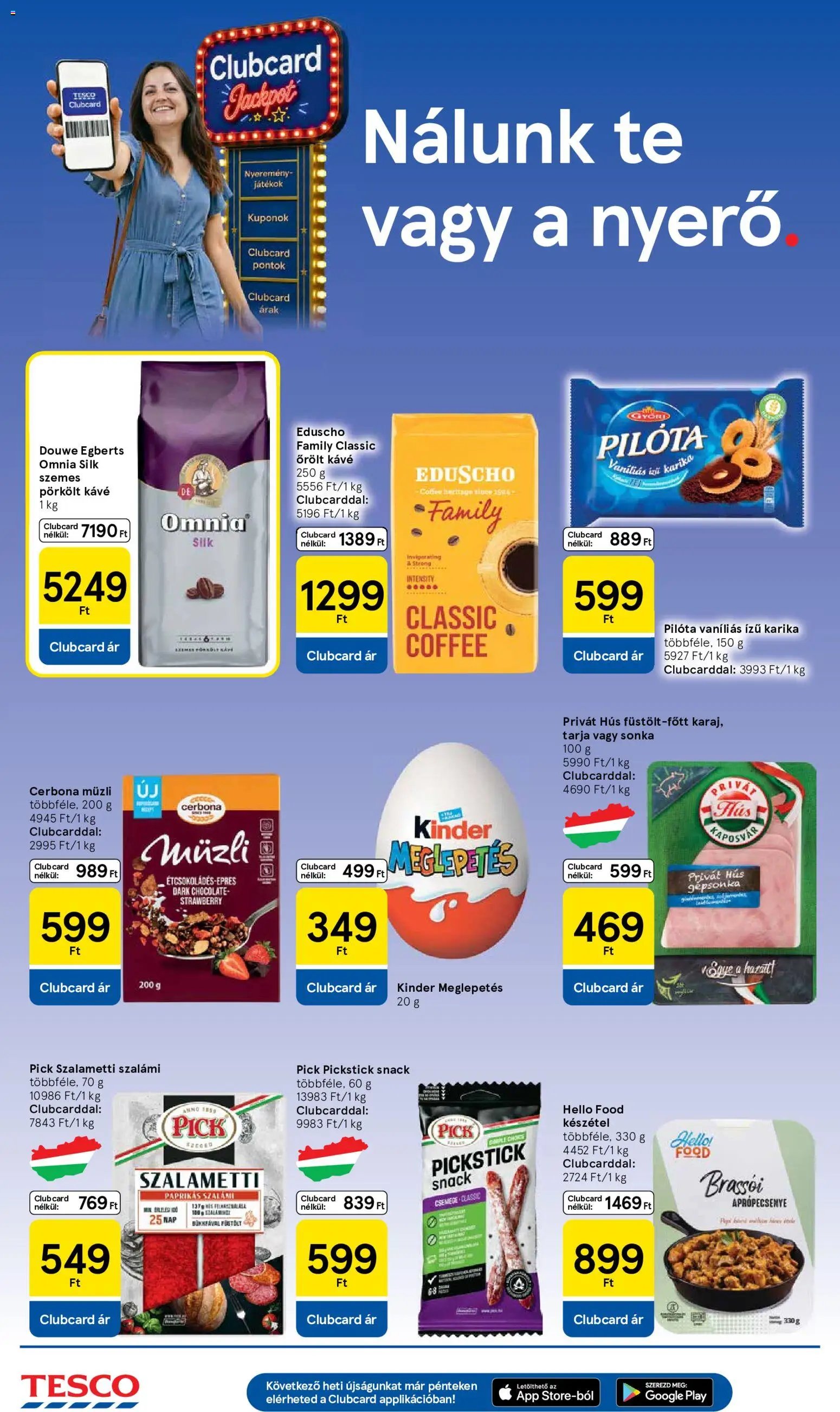 TESCO akciós újság új 2026.10.29. - szórólap online lapozható 