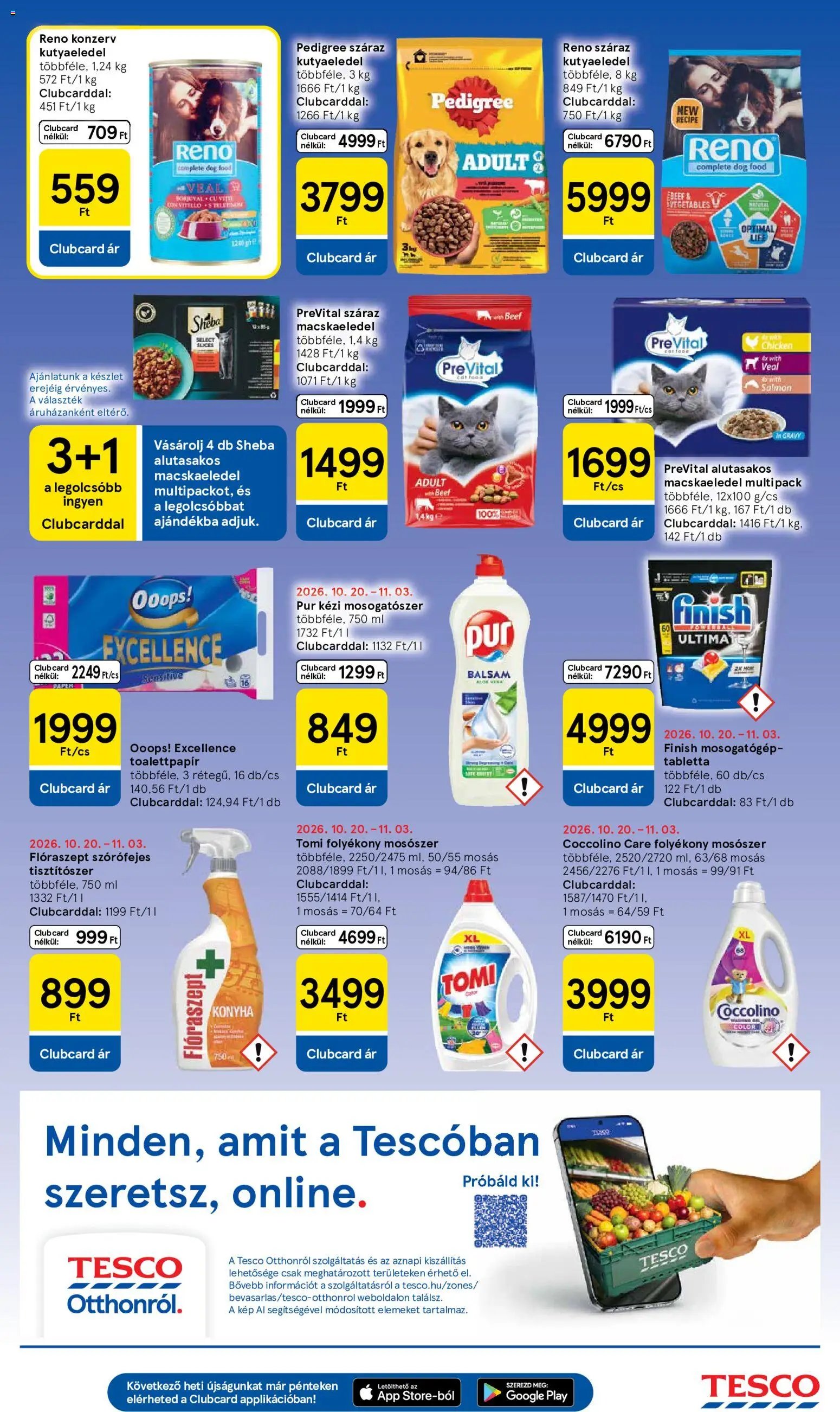 TESCO akciós újság új 2026.10.29. - szórólap online lapozható 