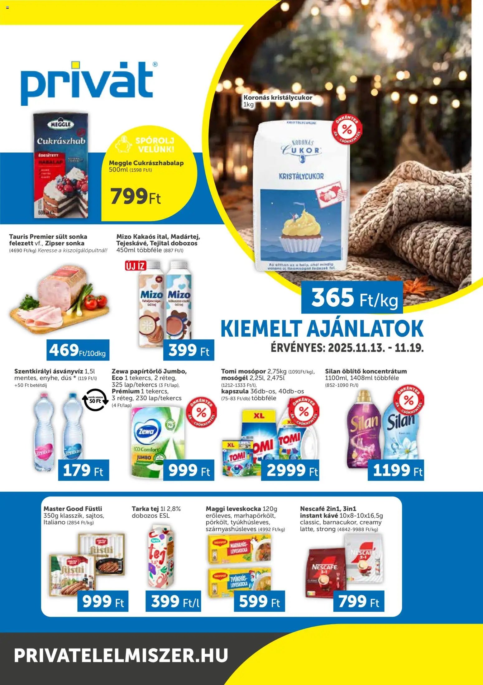 PRIVÁT újság 2025.11.13. Déli vármegyék (2025-11-13 - 2025-11-19)