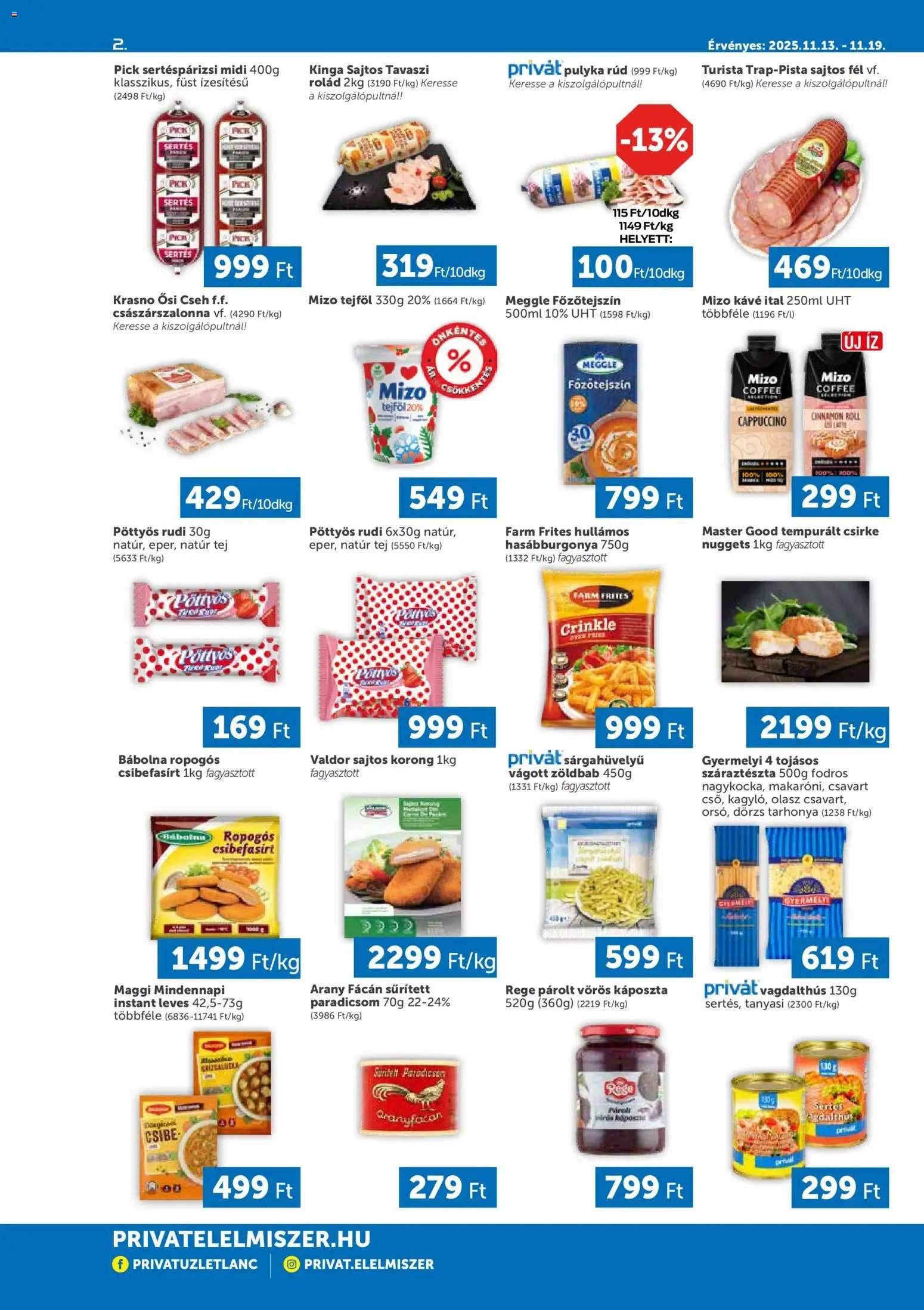 PRIVÁT újság 2025.11.13. Déli vármegyék (2025-11-13 - 2025-11-19)