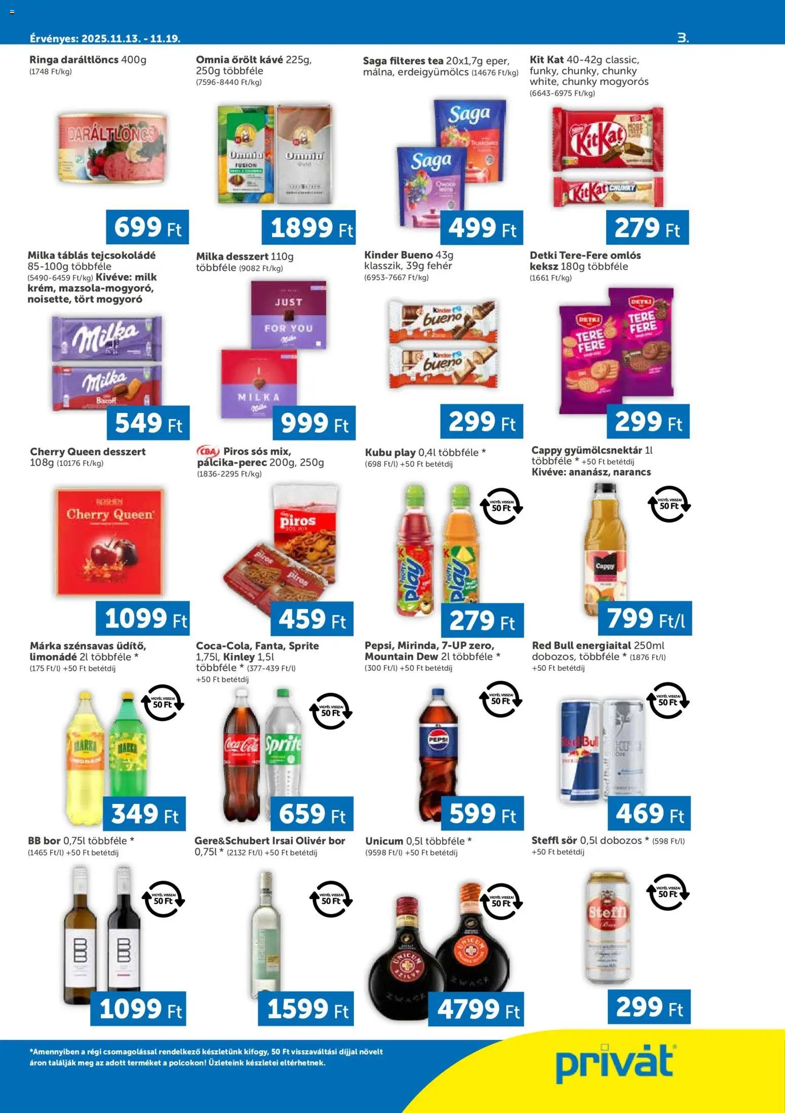 PRIVÁT újság 2025.11.13. Déli vármegyék (2025-11-13 - 2025-11-19)