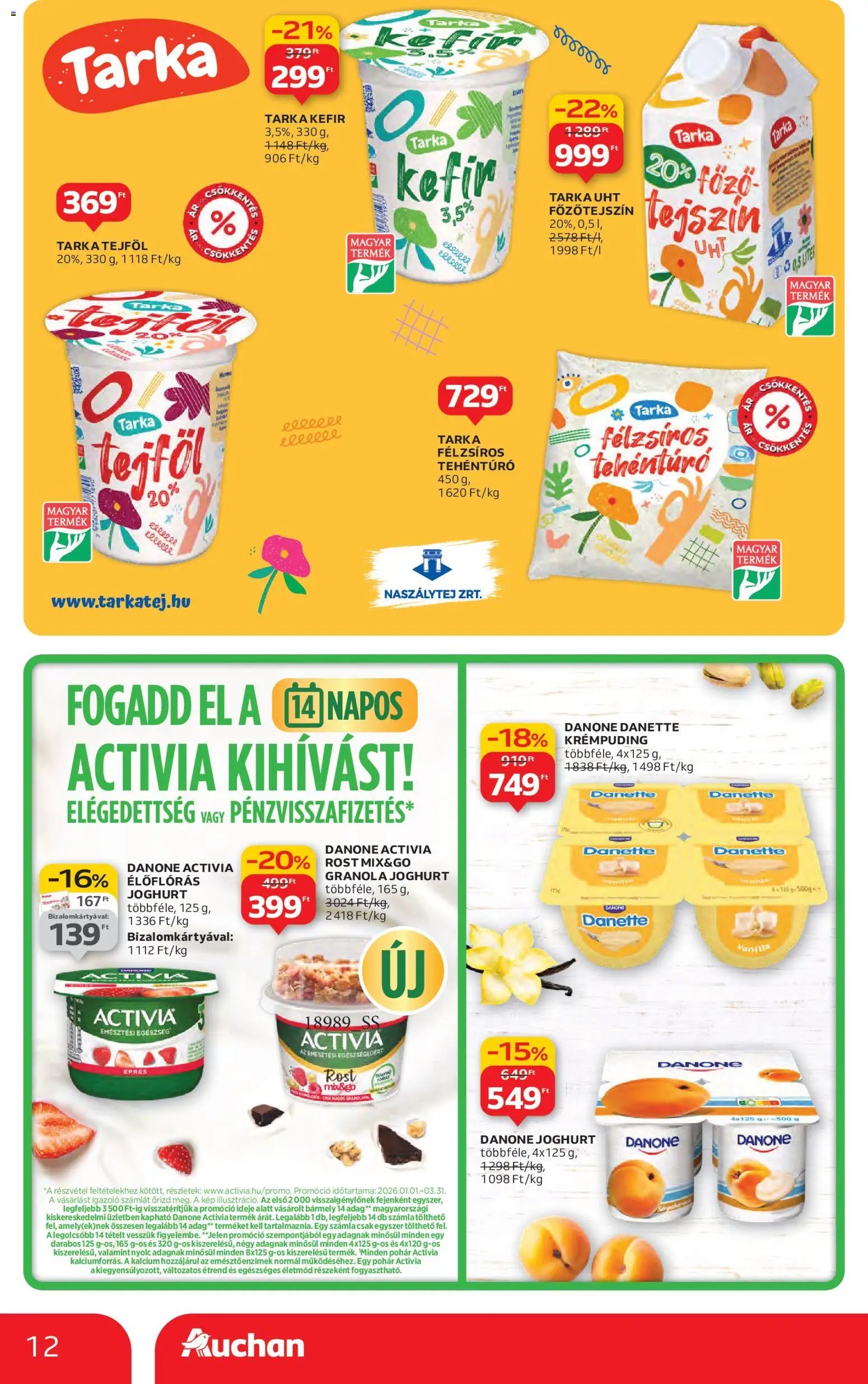 Auchan újság 2026.01.29. Heti Hipermarket ajánlataink (2026-01-29 - 2026-02-04)