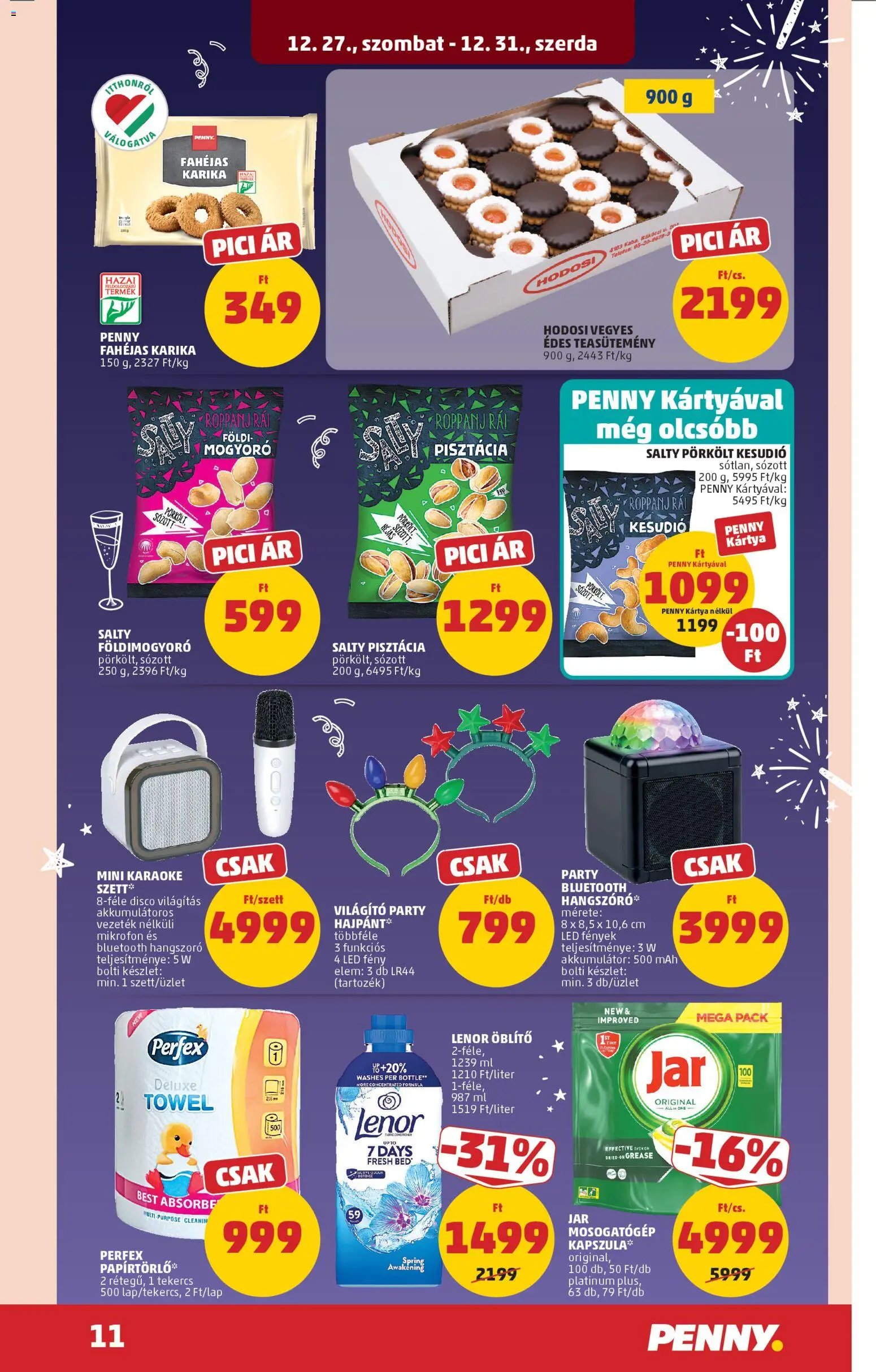 PENNY újság 2025.12.27. Akciós újság PENNY (2025-12-27 - 2025-12-31)