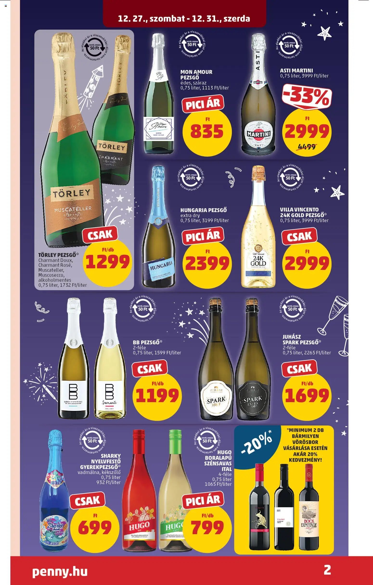PENNY újság 2025.12.27. Akciós újság PENNY (2025-12-27 - 2025-12-31)